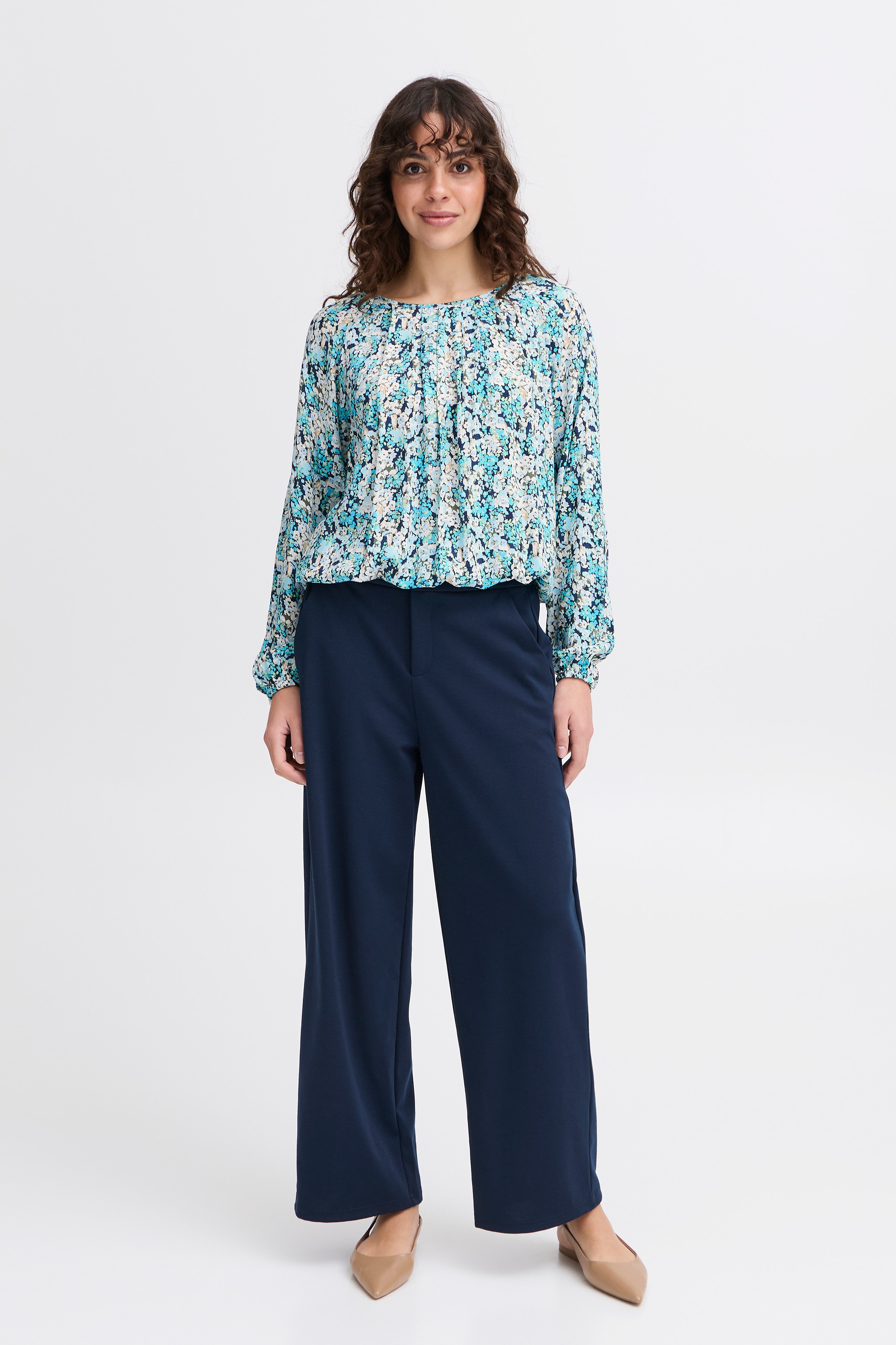 FRLALU Bluse LOOKBOOK FRONT 20615421-204402