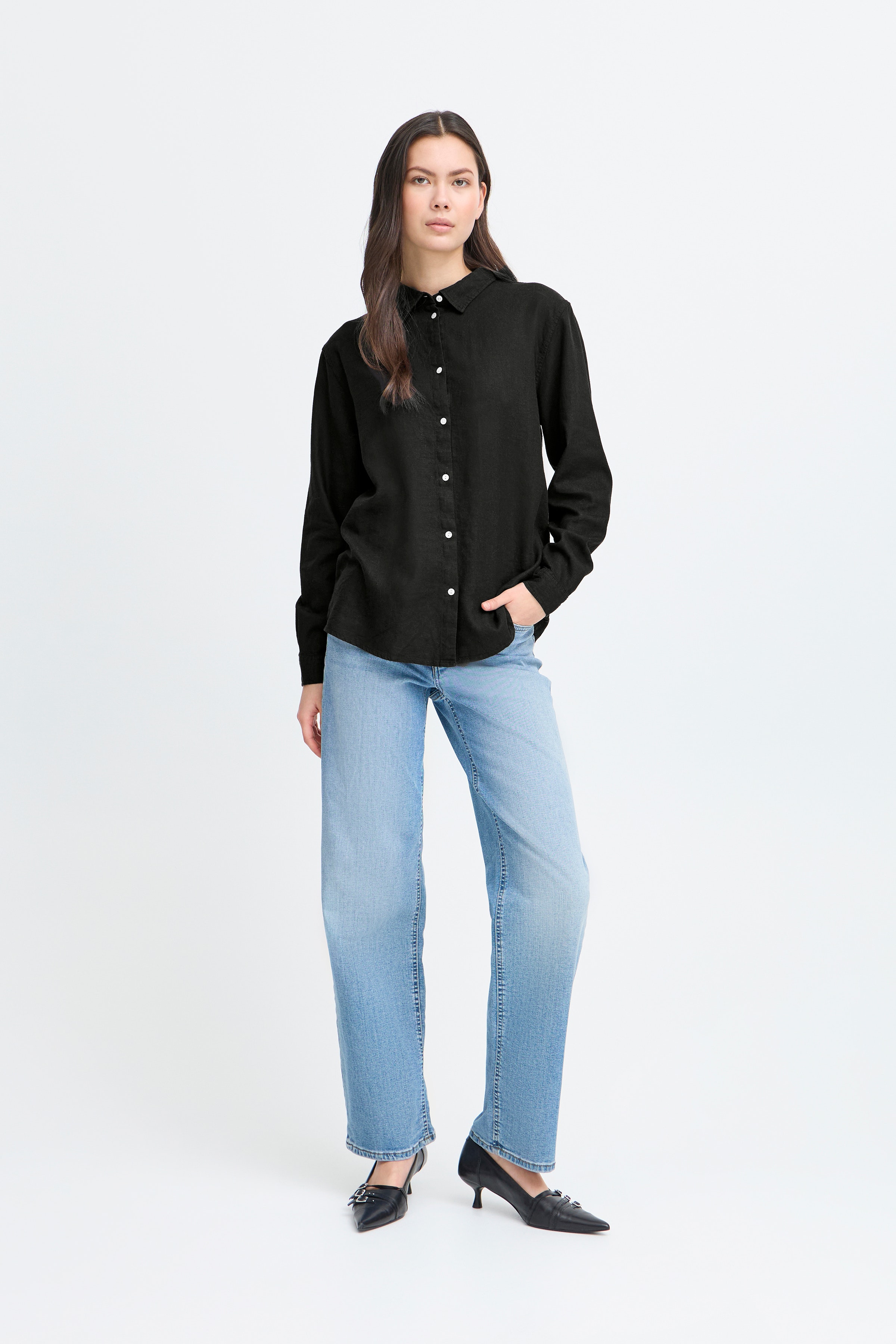 IHLINNO Langermet skjorte LOOKBOOK FRONT 20122920-194008