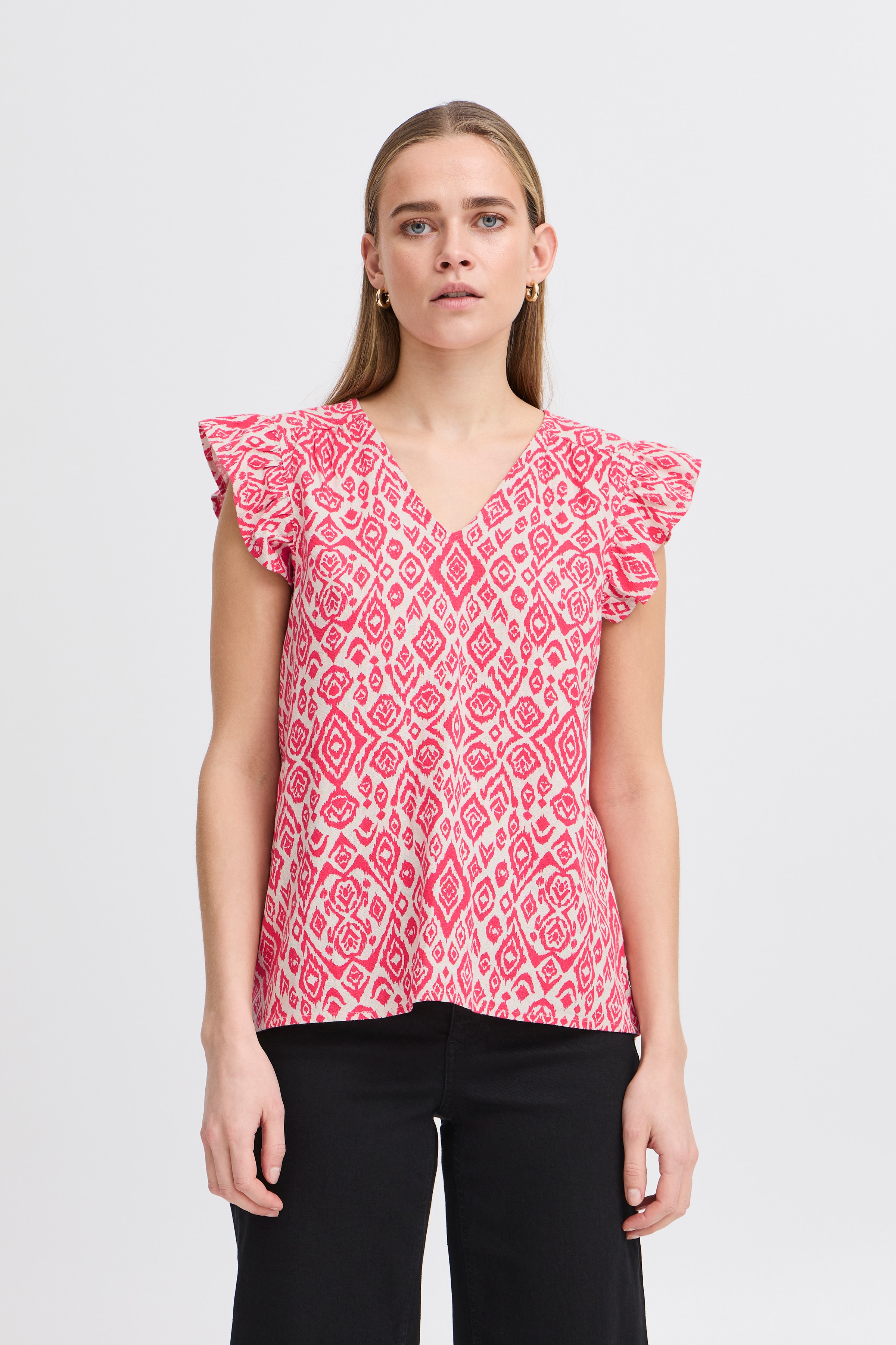 IHLINNO Ærmeløs bluse LOOKBOOK FRONT 20122924-204433