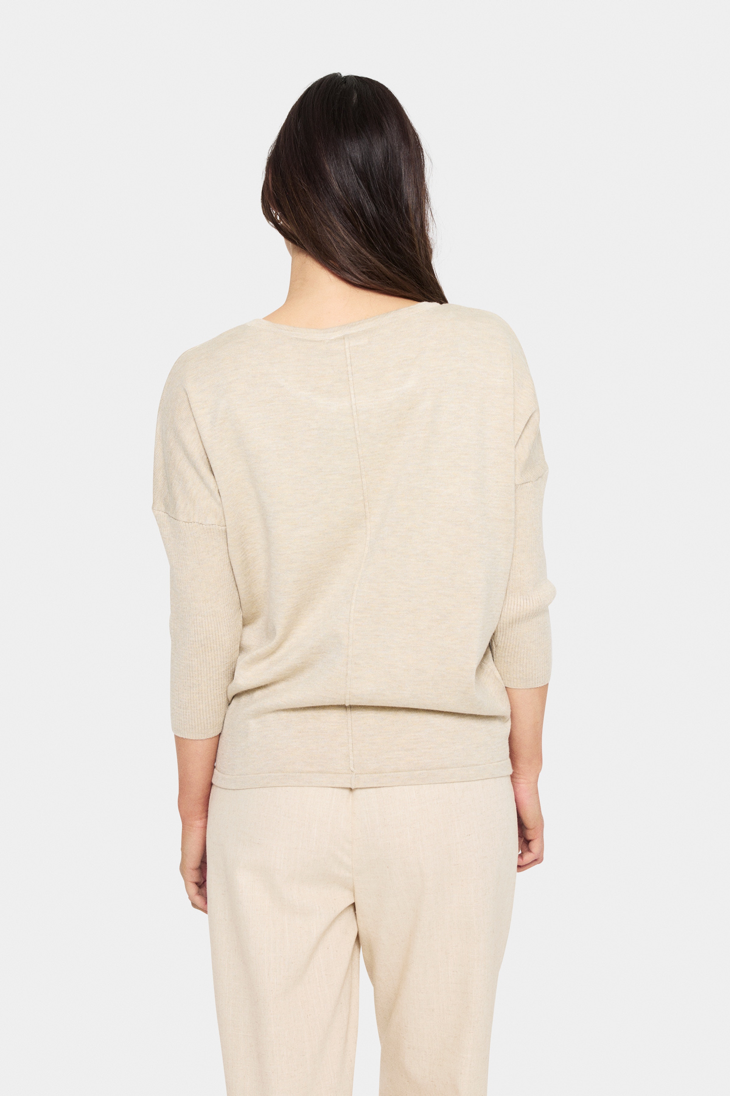 MilaSZ R-Neck Pullover LOOKBOOK BACK 30500003-1409351
