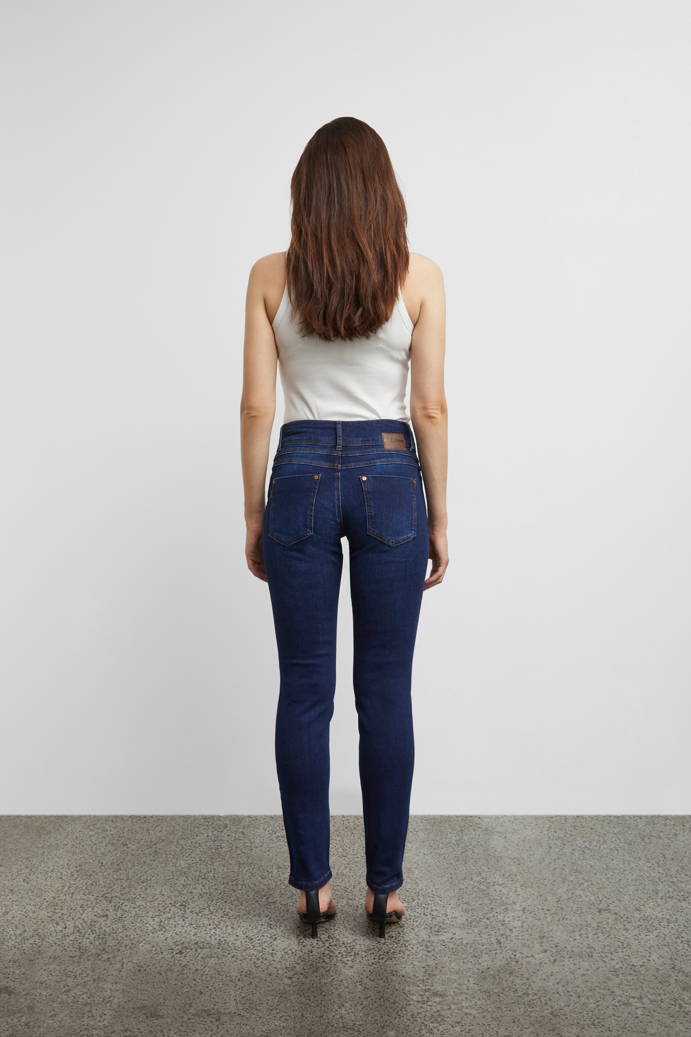 PZSUZY HW Curved Jeans Skinny LOCATION NONE 50205549-200002