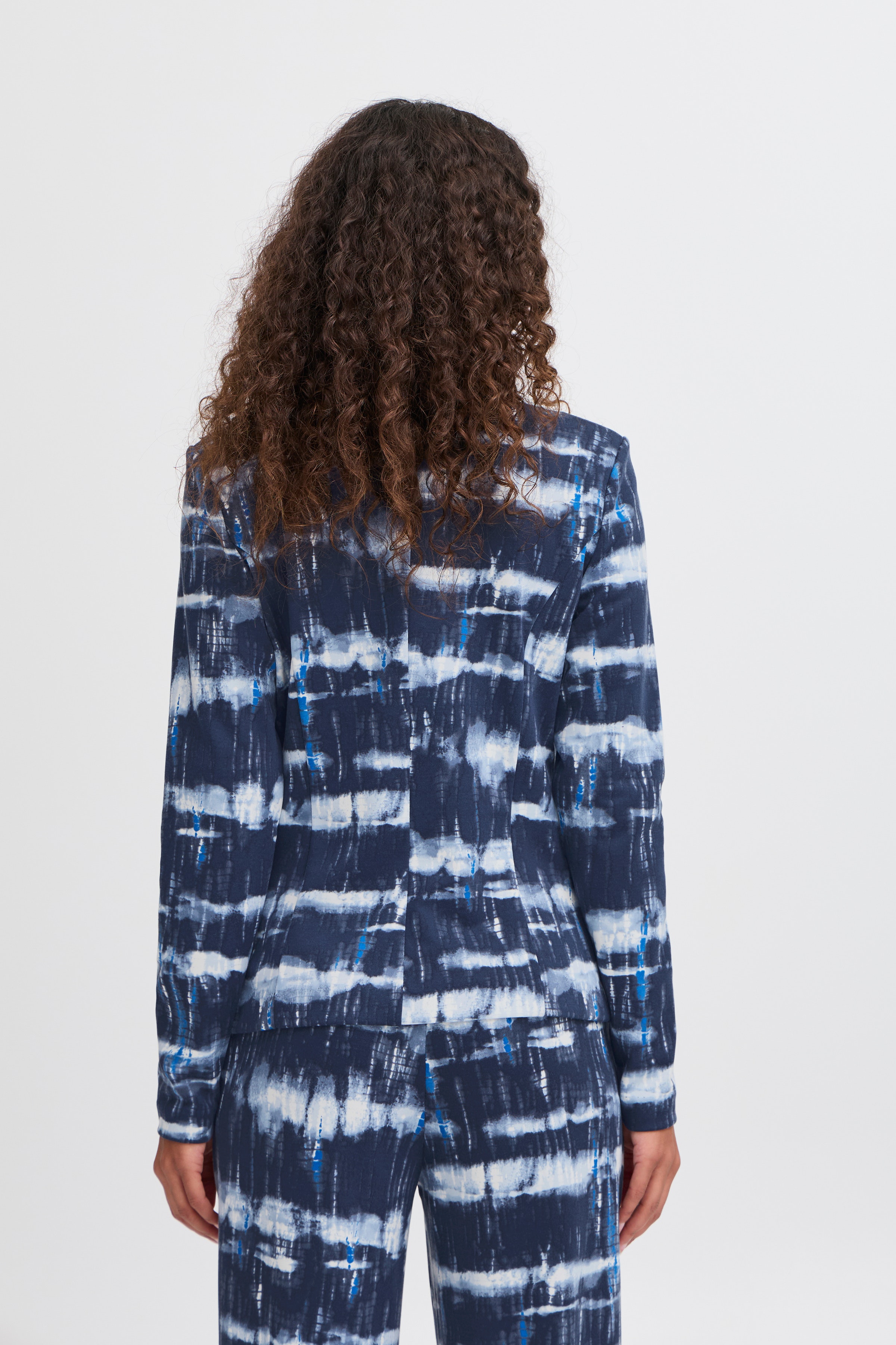 IHKATE PRINT Blazer LOOKBOOK BACK 20122488-204003