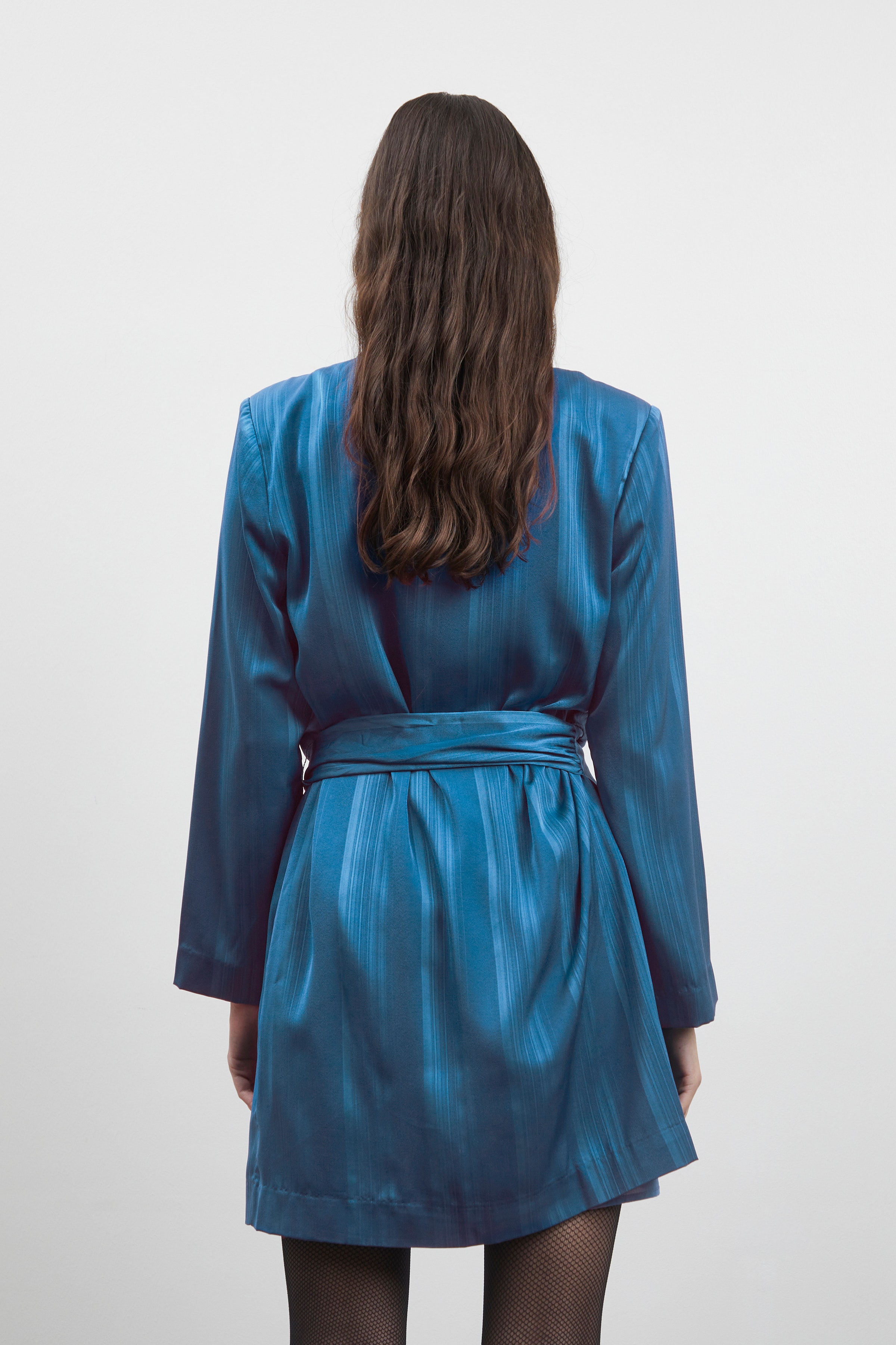 IXFLANELLA Kjole LOOKBOOK BACK 20119584-194027