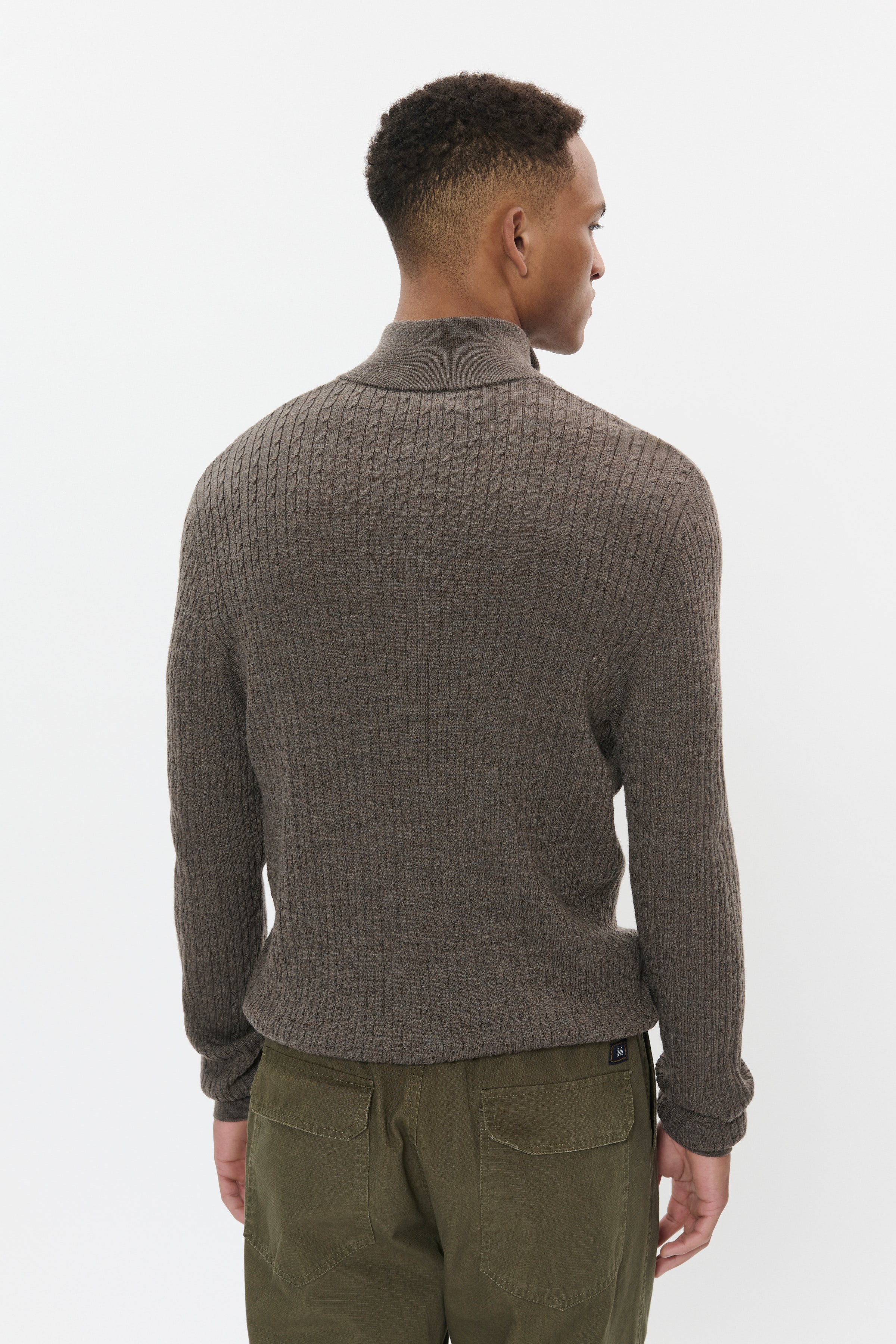 MAmason Merino Pullover LOOKBOOK BACK 30207108-1908201