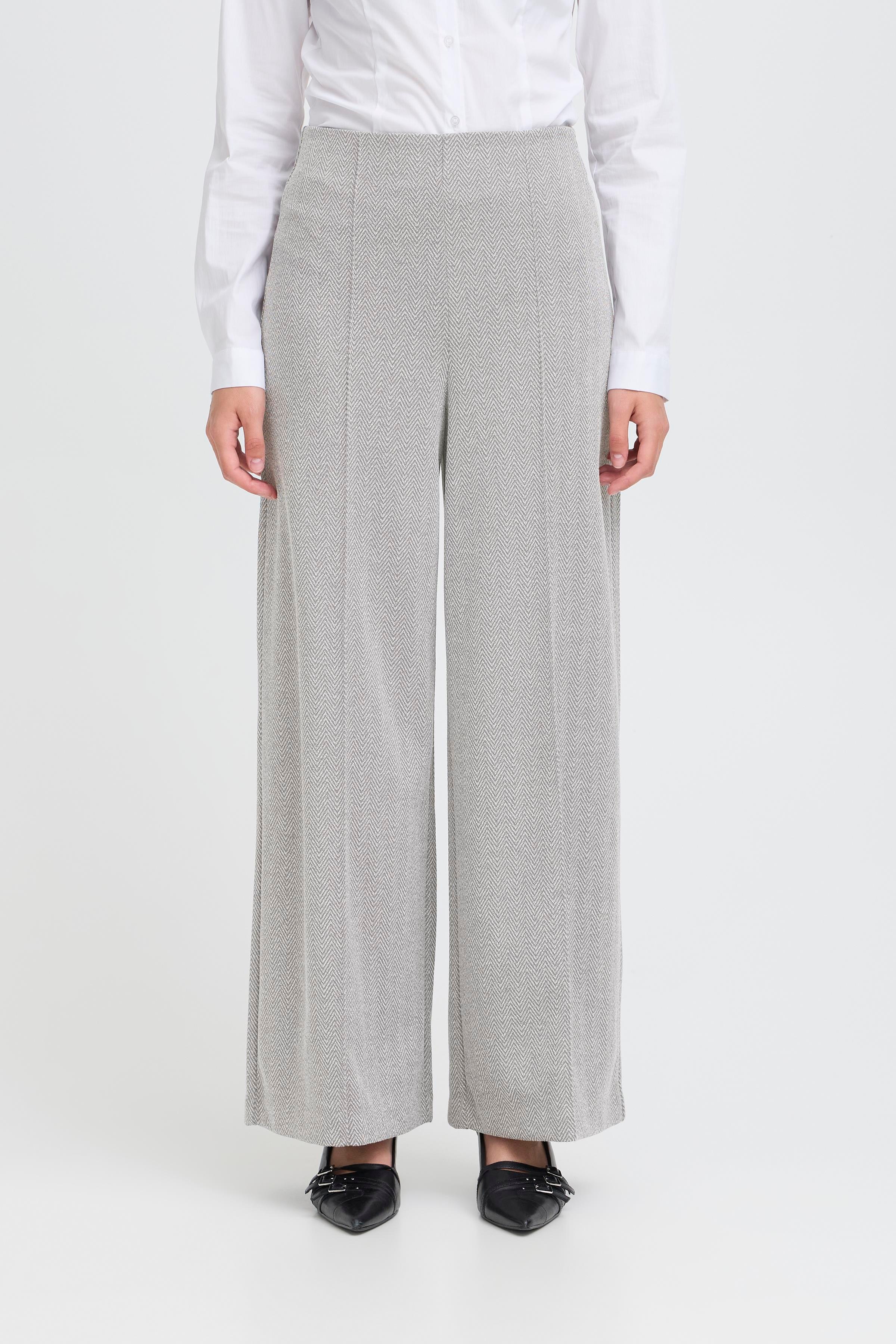 IHKATE JACQUARD Bukser LOOKBOOK FRONT 20121602-900000482