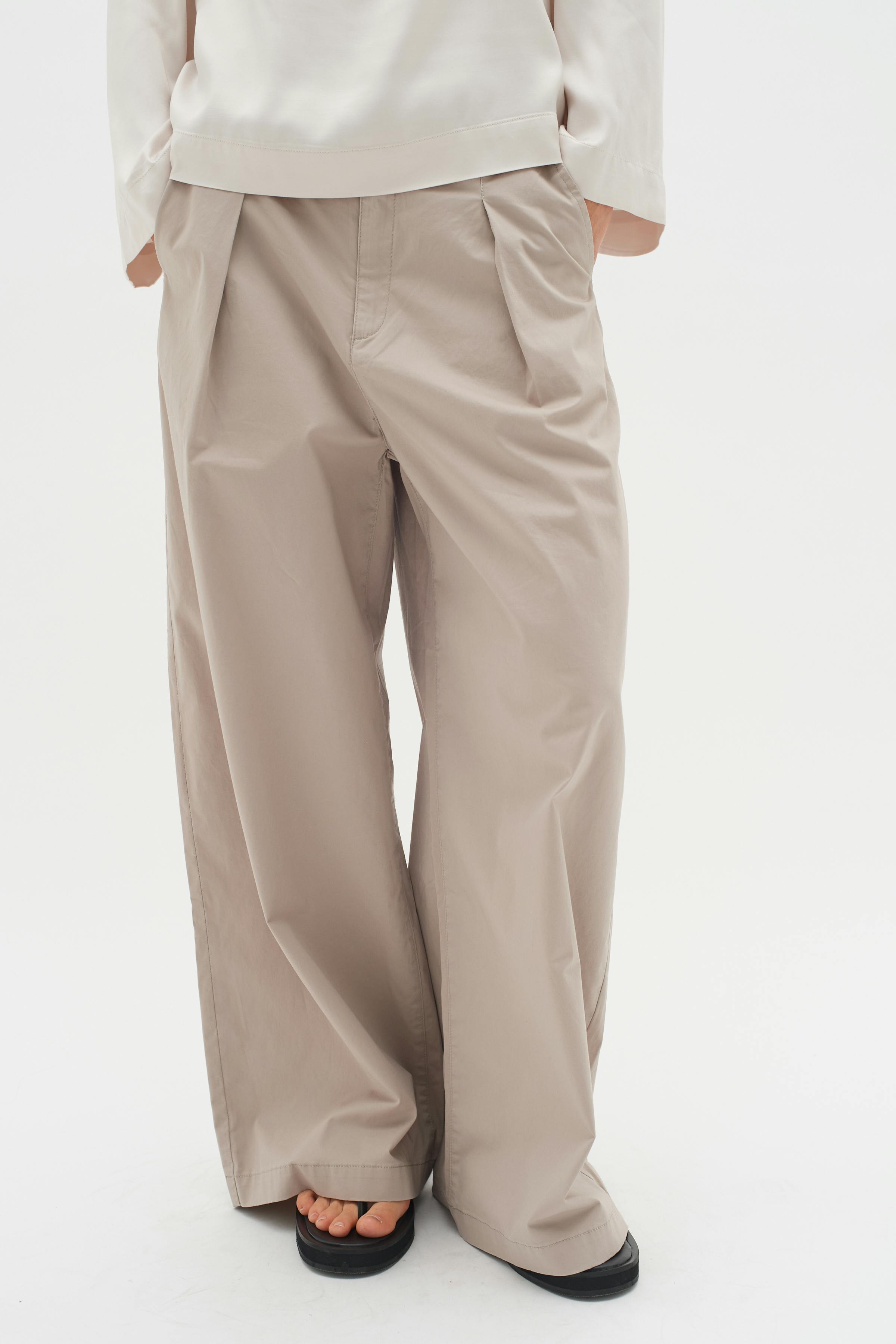 PosyIW Wide Trousers LOOKBOOK FRONT 30109167-151506