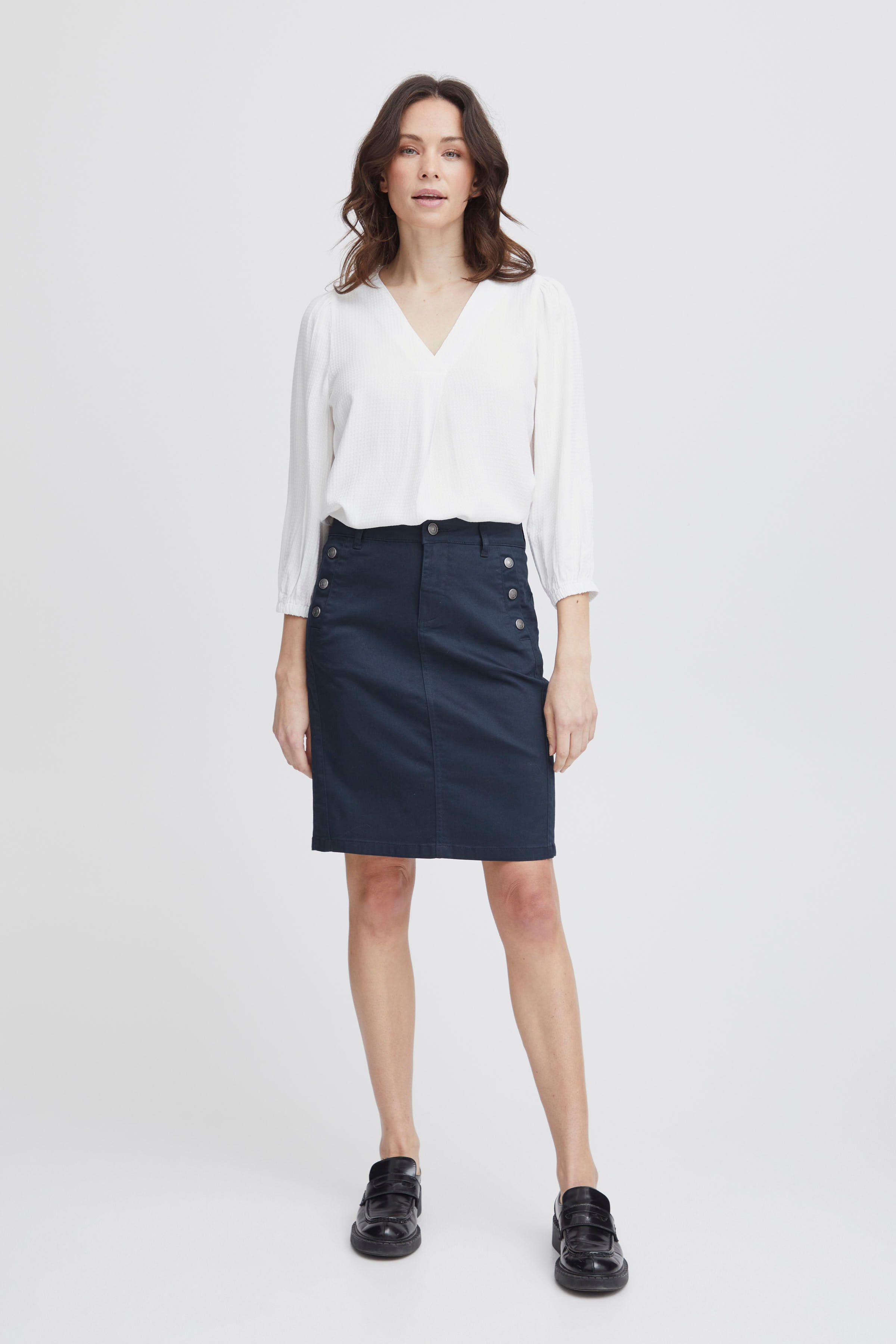 FRLOMAX Skjørt LOOKBOOK FRONT 20607800-193923