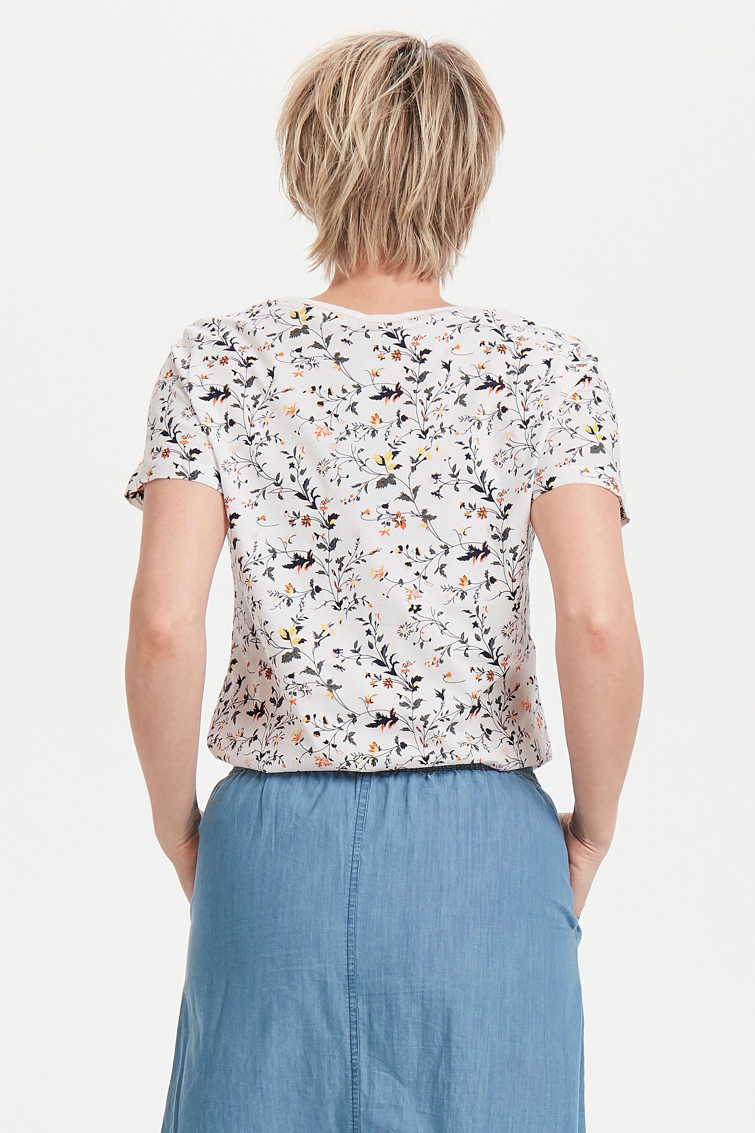 Kortærmet T-shirt LOOKBOOK BACK 20605616-69010