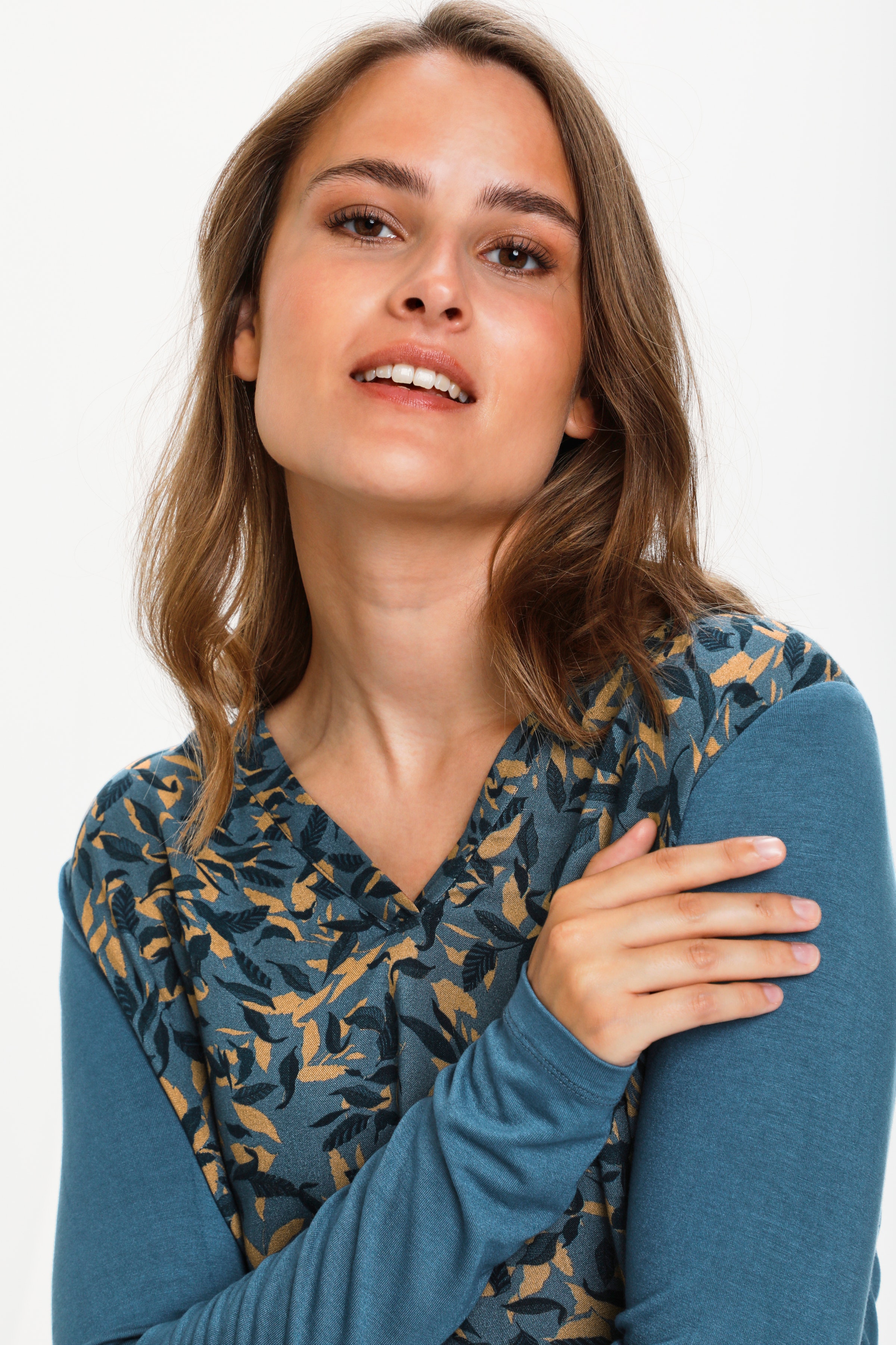 Langarm-Bluse LOOKBOOK DETAIL 10590137-102138