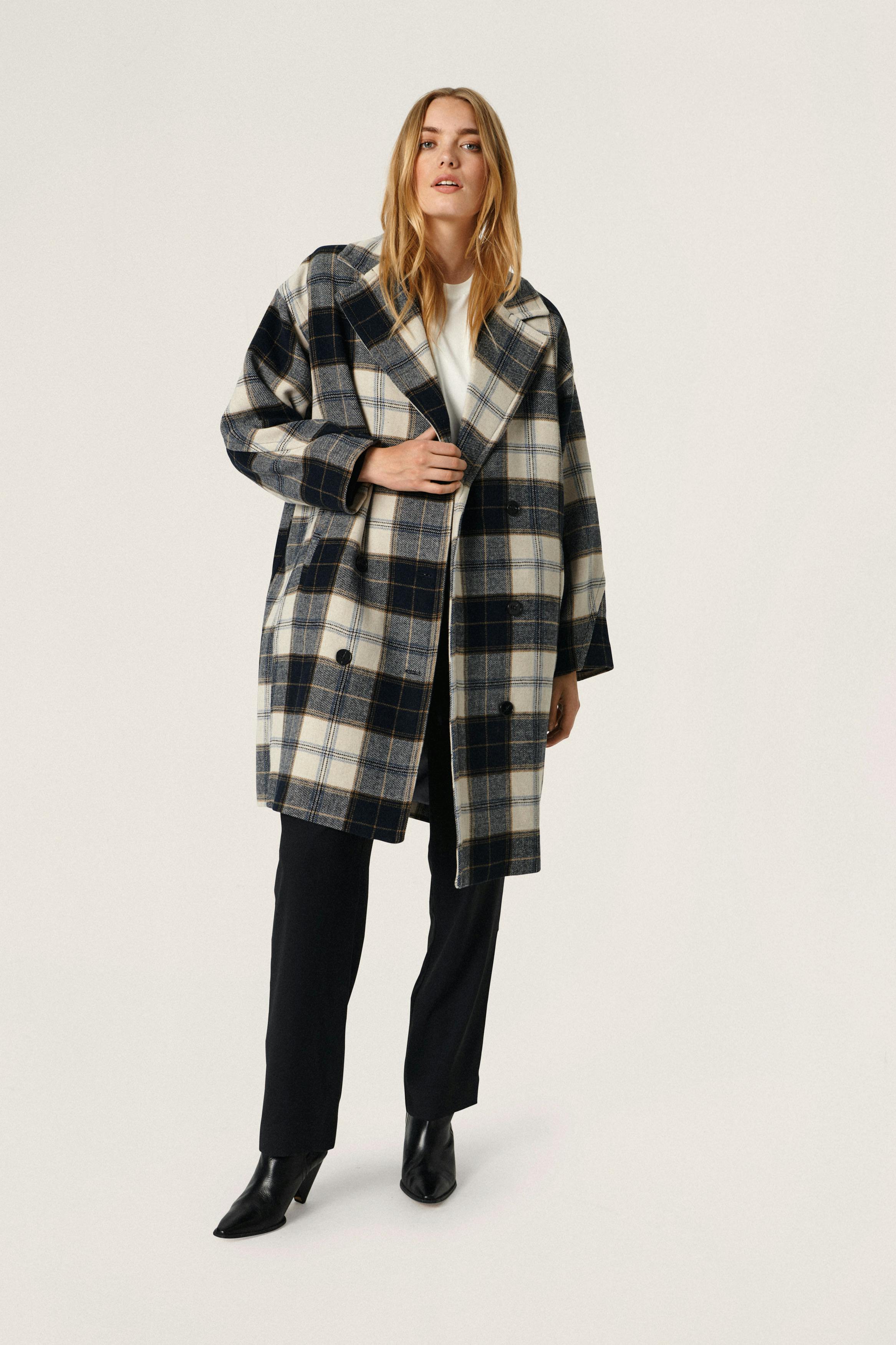 SLGael Coat LOOKBOOK FRONT 30406254-301489