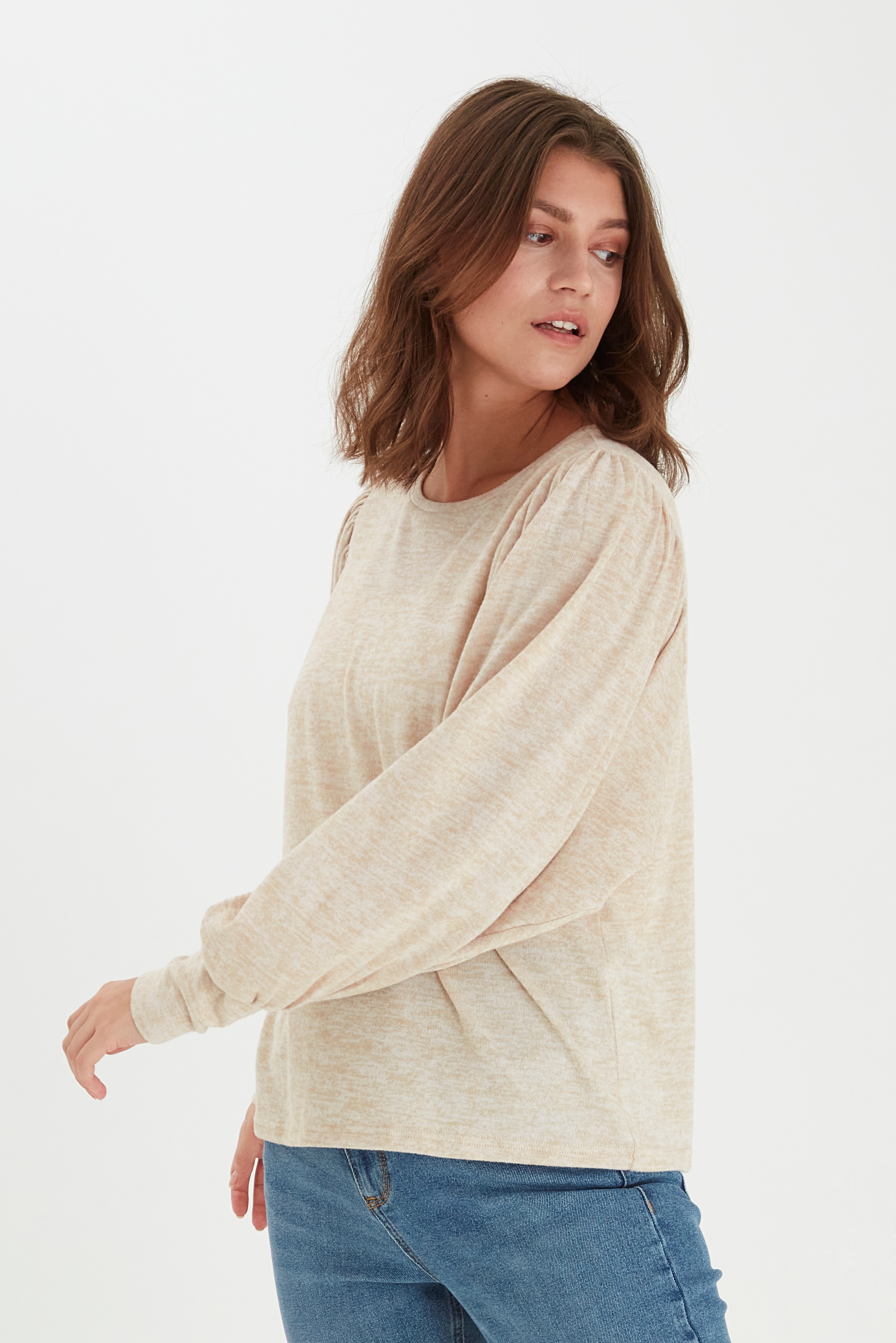 Blouse with long sleeve LOOKBOOK FRONT 20810363-1101041