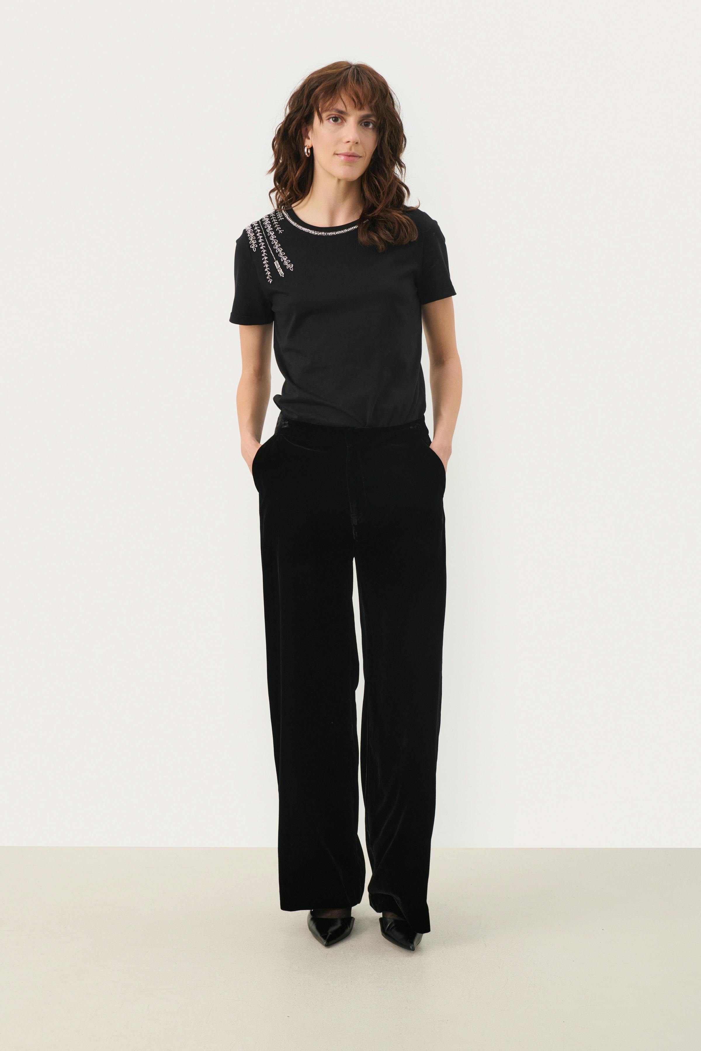 NinneaPW Velvet Trousers LOOKBOOK FRONT 30309039-194008