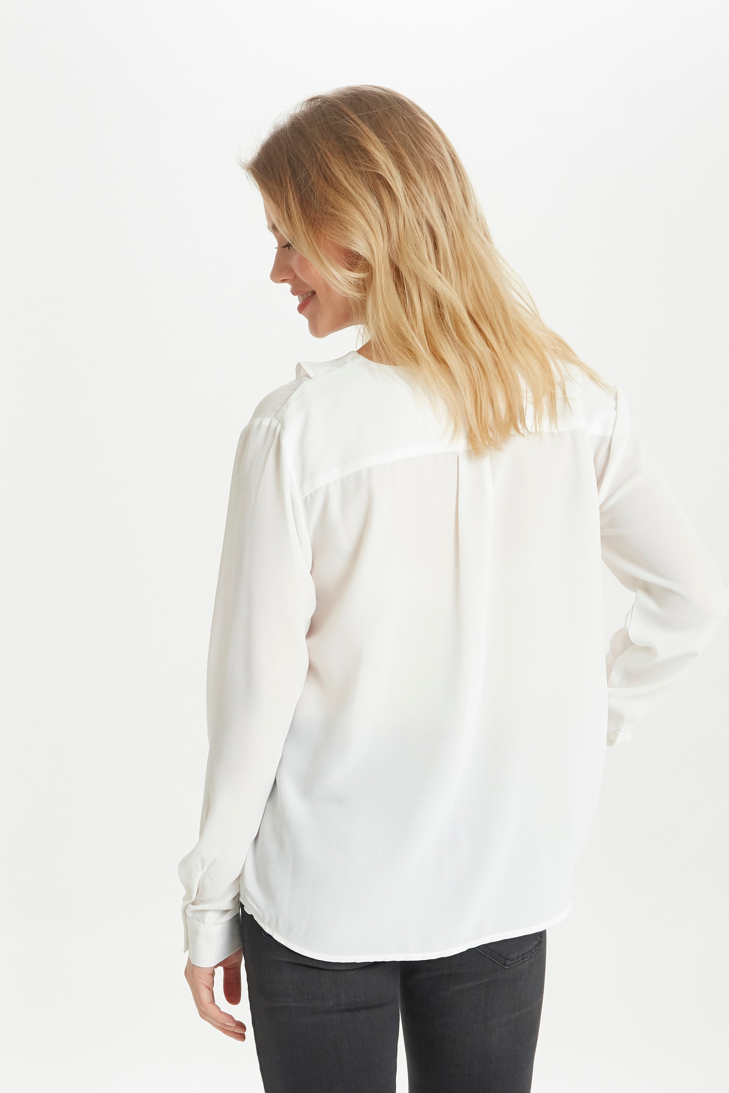Blouse with long sleeve LOOKBOOK BACK 20805692-80115