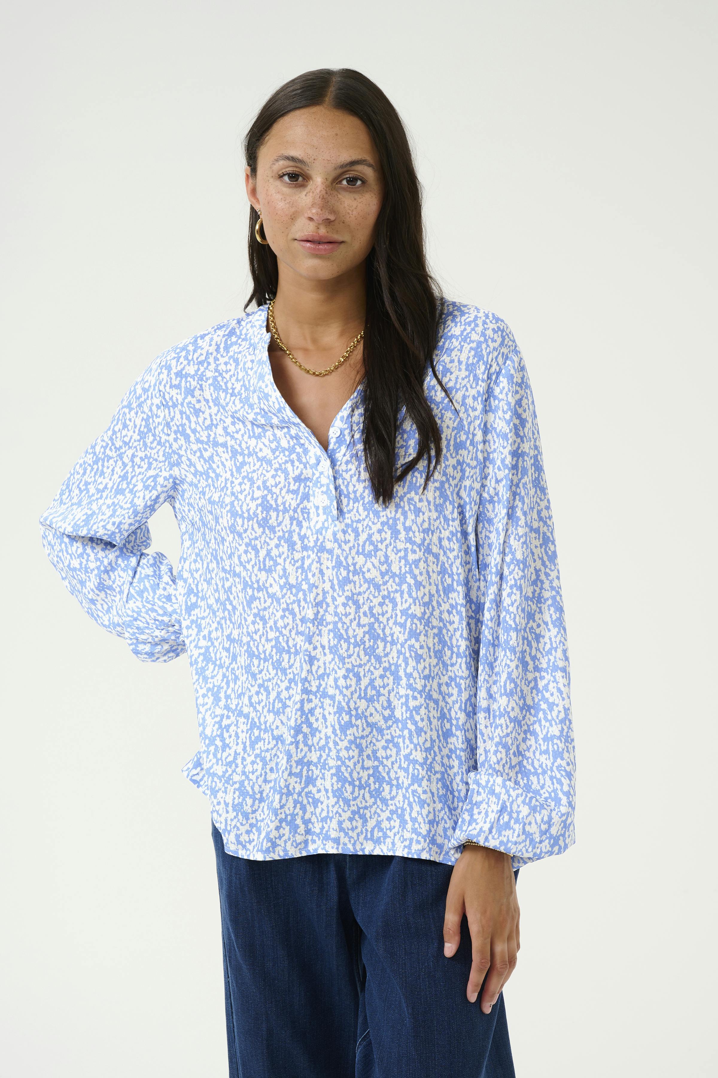 KAmathilde Bluse LOOKBOOK FRONT 10509471-106918