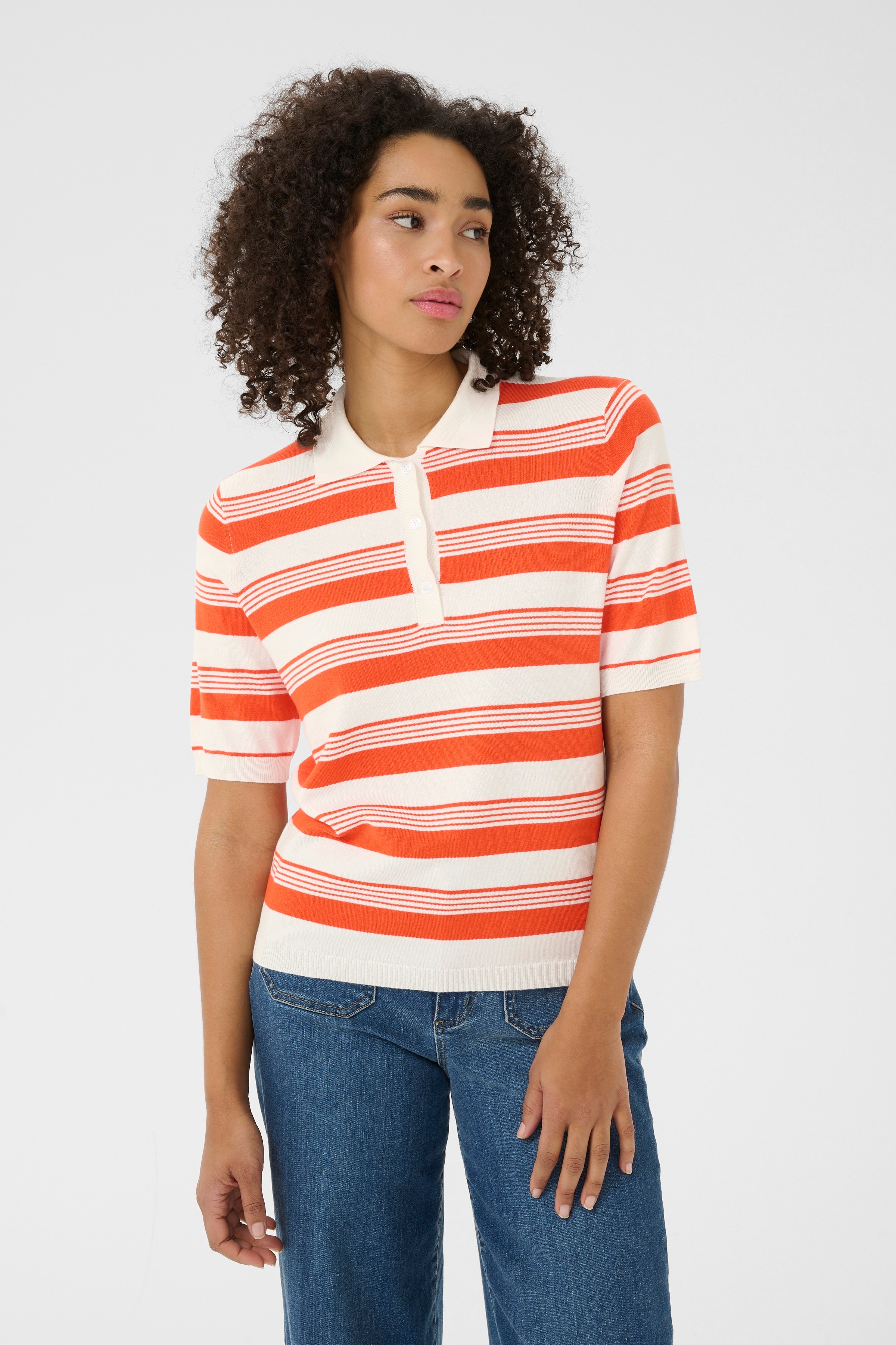 KAlizza Poloskjorte LOOKBOOK FRONT 10552426-108566