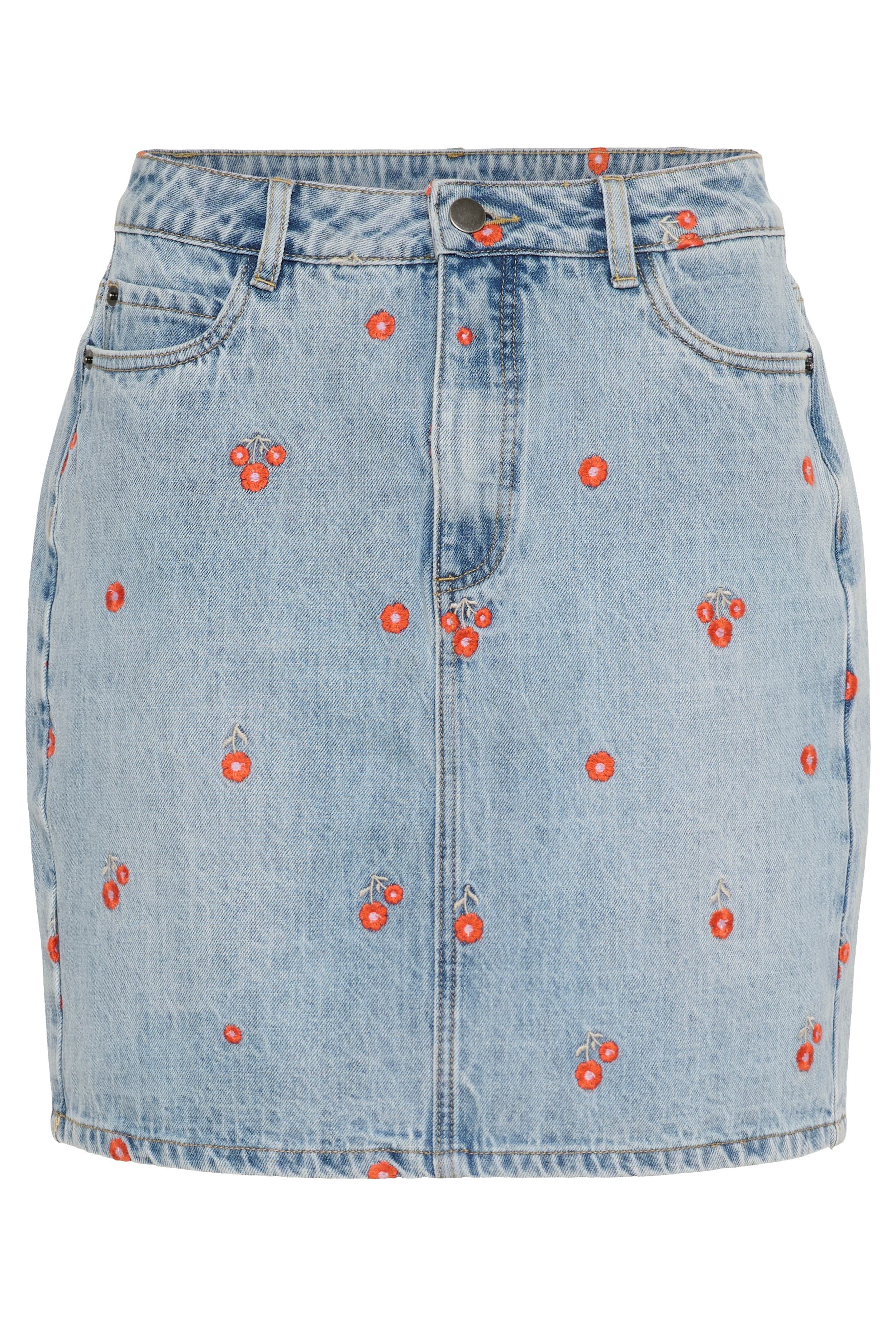 KAmaja Denimskjørt PACK FRONT 10509717-107727