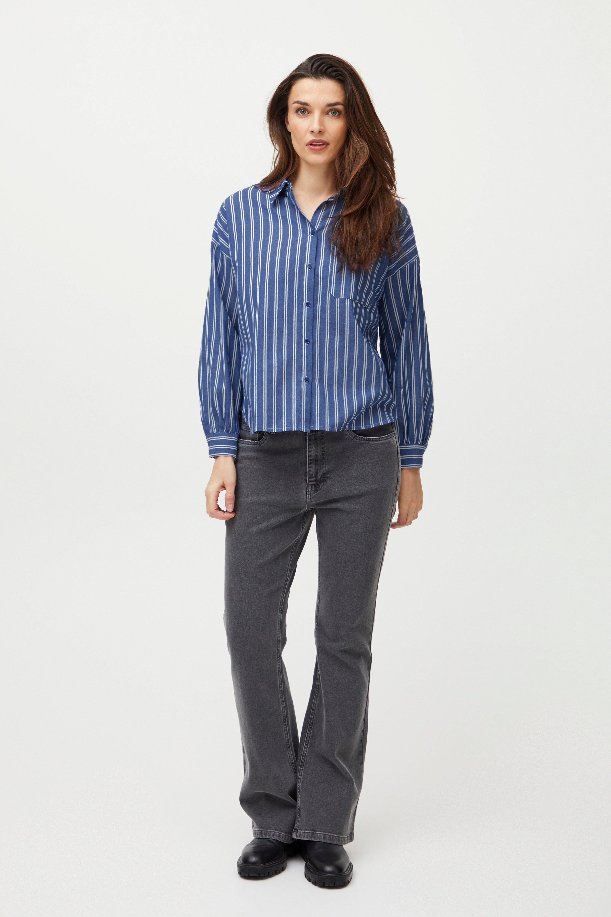 PZREBECCA Skjorte LOOKBOOK FRONT 50208011-173936