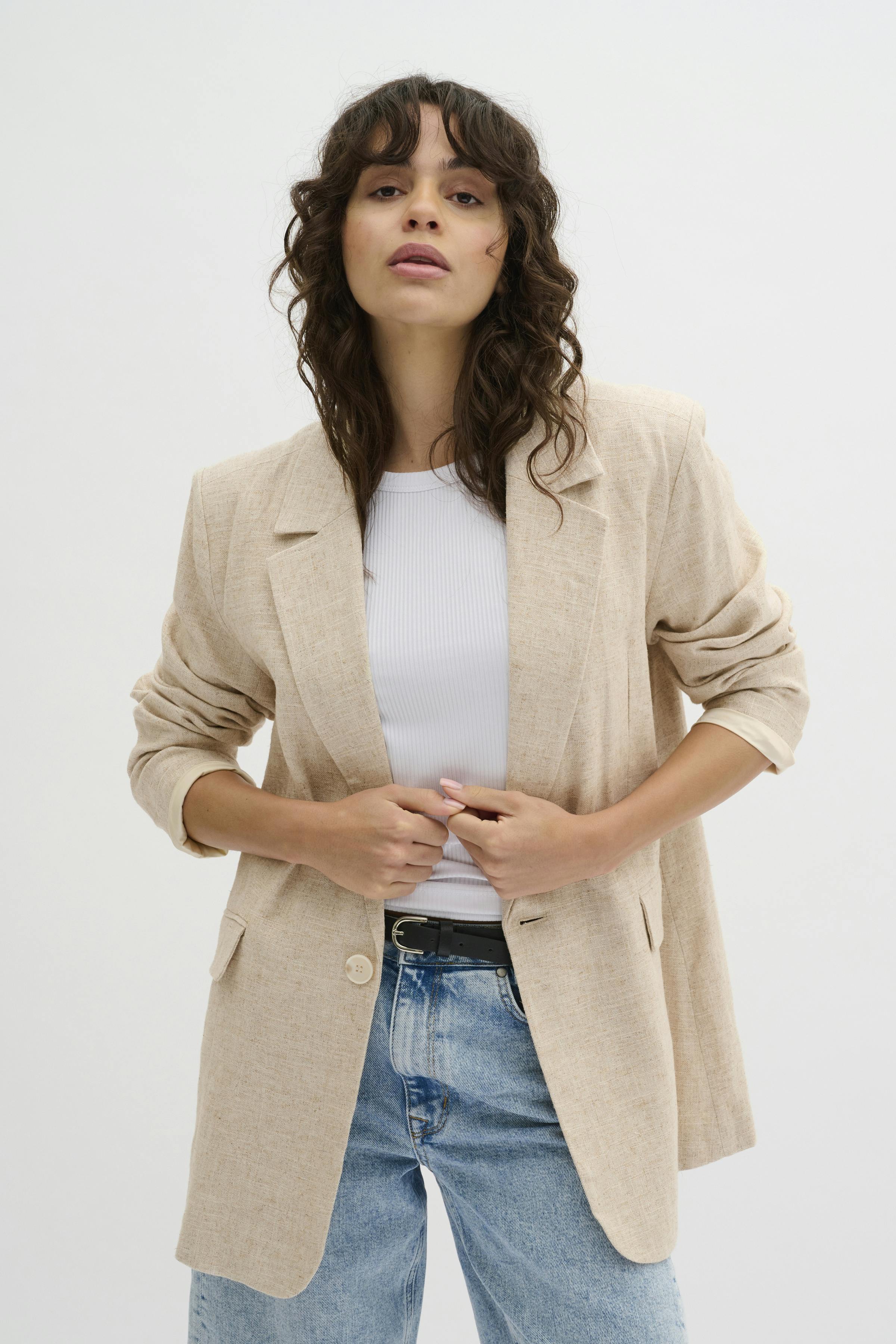 LavitaMW Leinenblazer LOOKBOOK FRONT 10703948-1304011