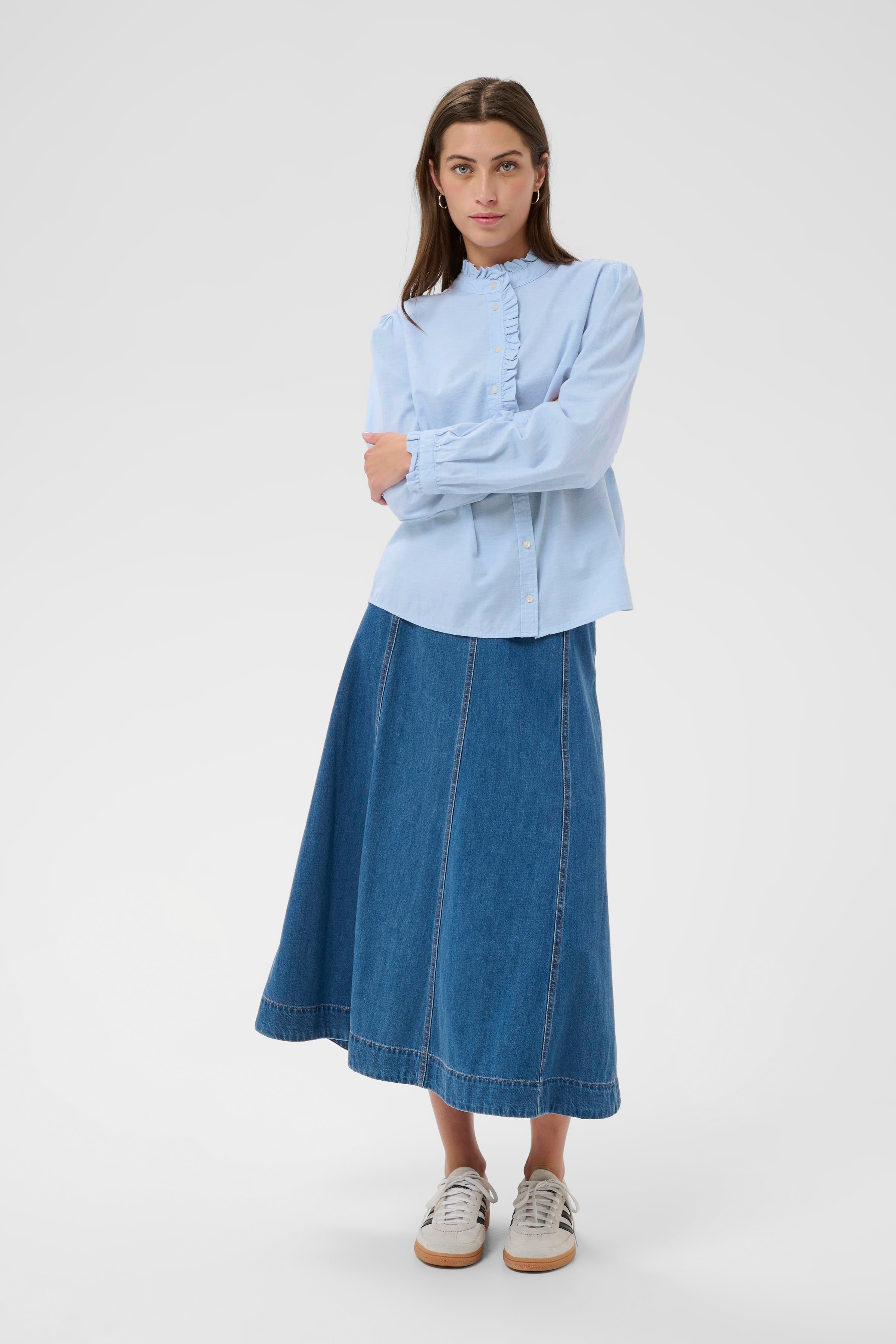 GlessiaPW Skjorte LOOKBOOK FRONT 30309925-304143