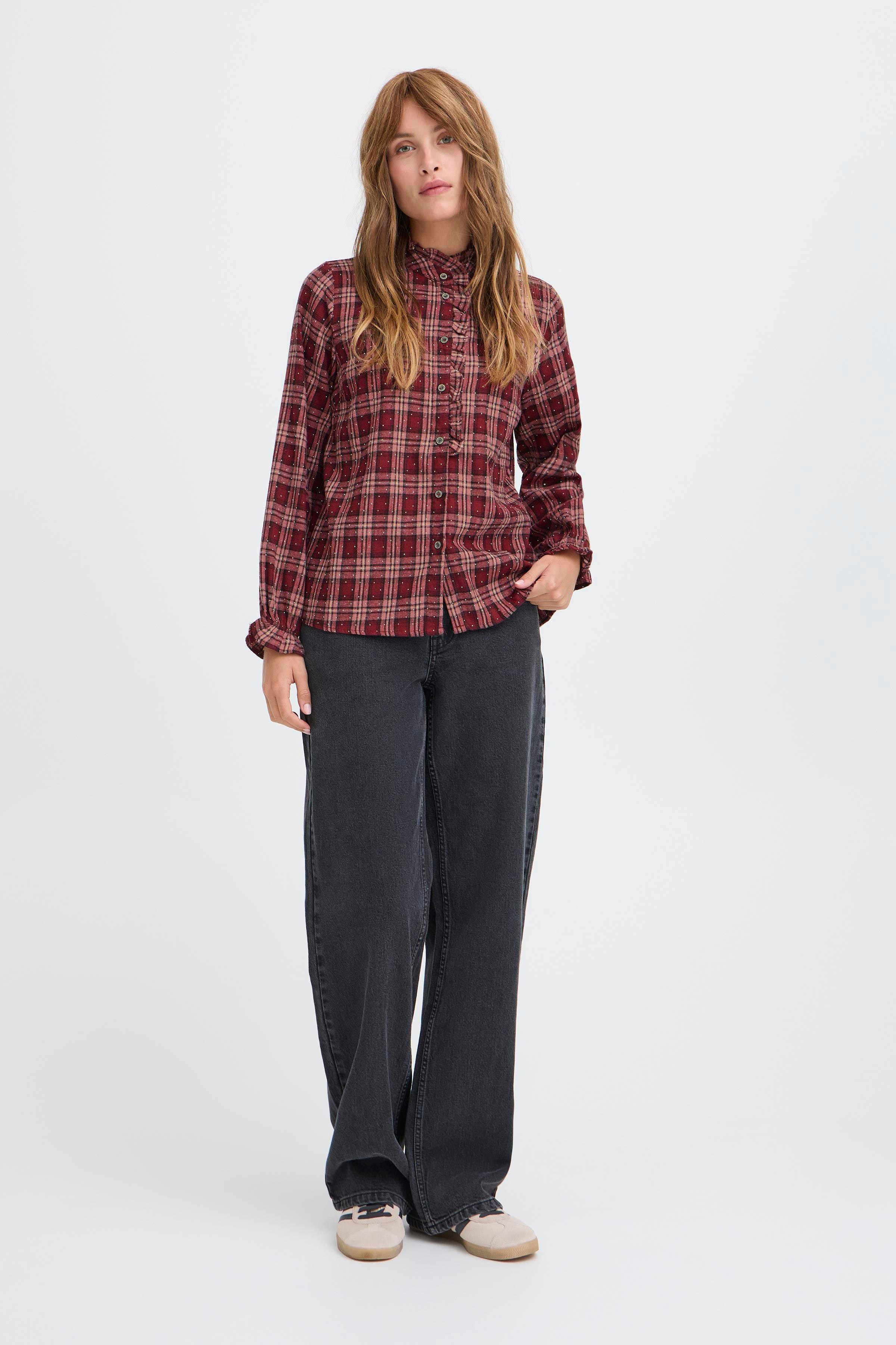 PZKATELYN Skjorte LOOKBOOK FRONT 50210097-900002907