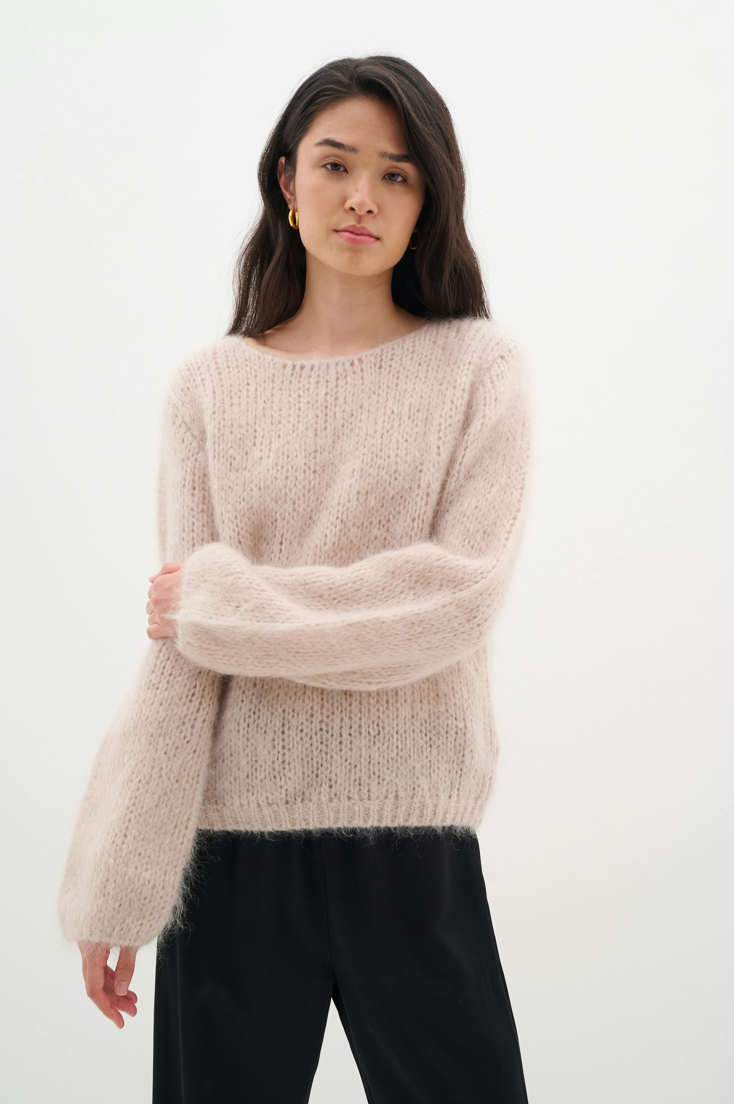 JetraIW Mohair Pullover LOOKBOOK FRONT 30109619-130403