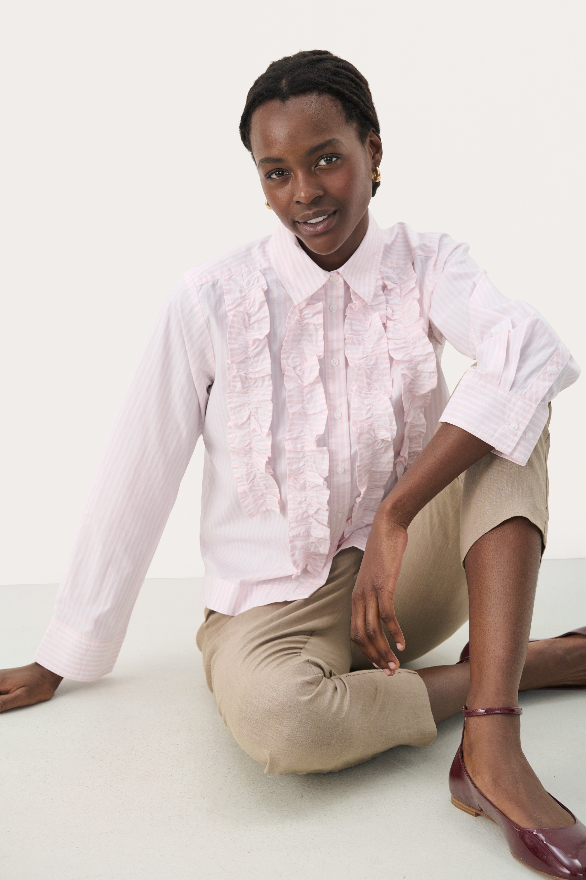 PranveraPW Overhemd LOOKBOOK FRONT 30309265-303581