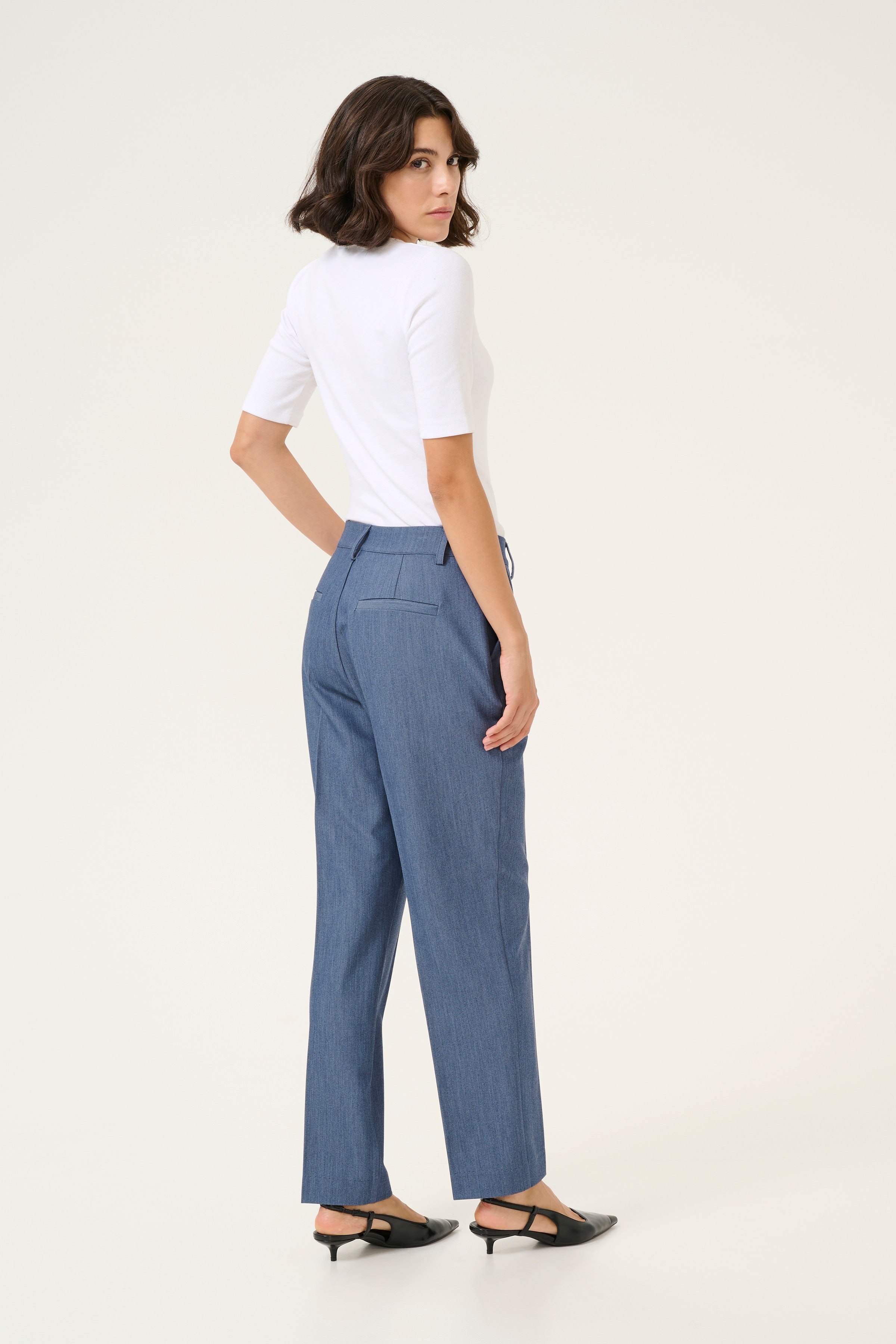 KAsakura Zipper Bukser LOOKBOOK BACK 10507770-193929