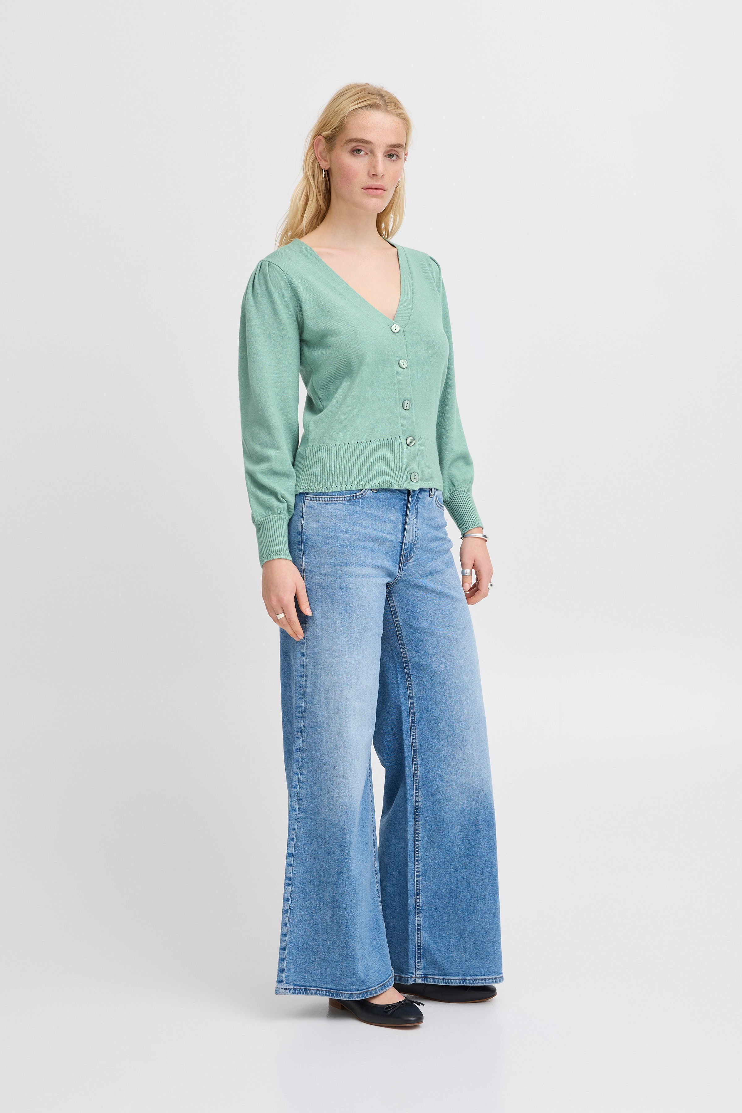 IHSELLA CA4 Strikket cardigan LOOKBOOK FRONT 20122570-165515