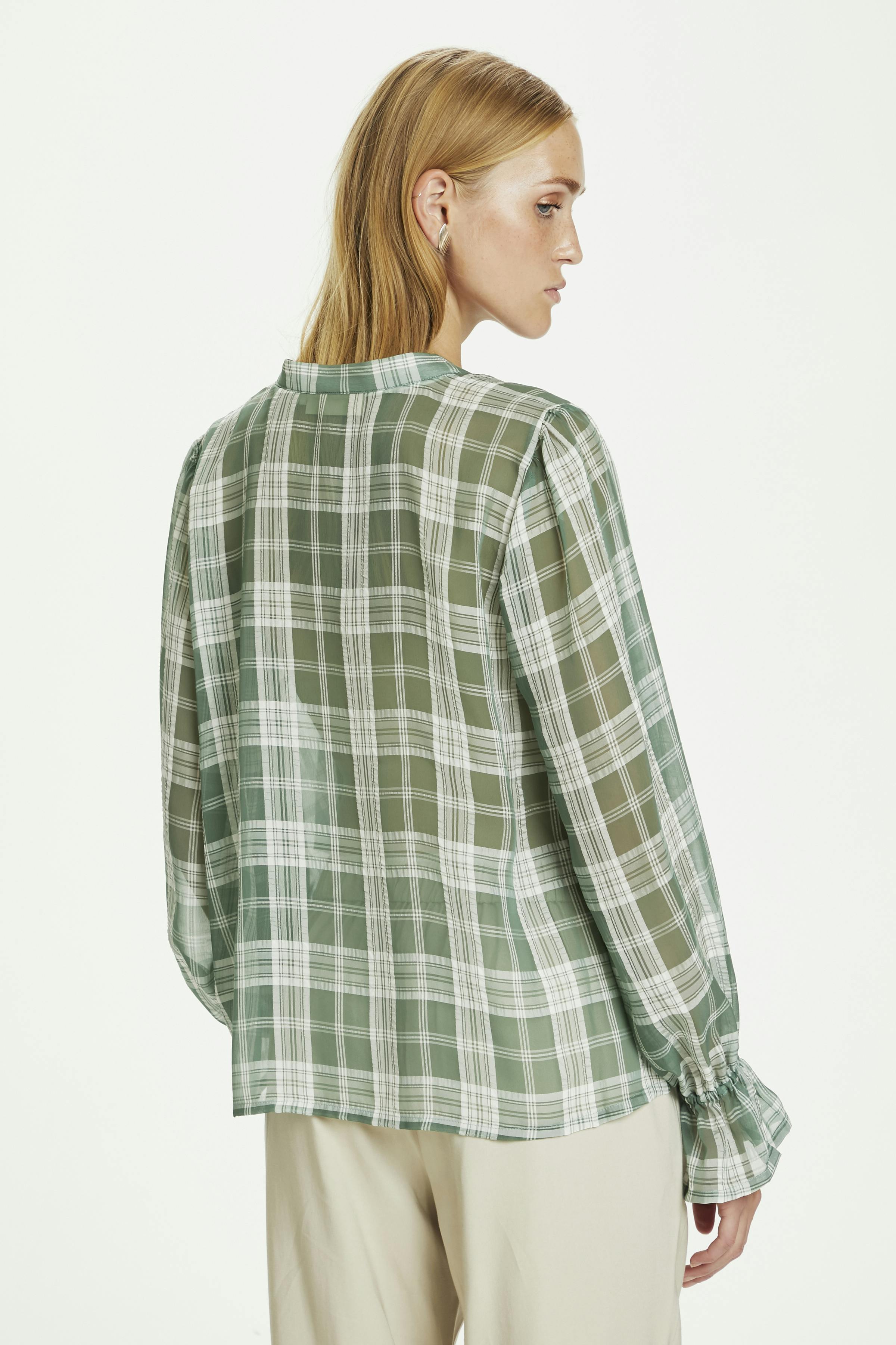 GreenKB Langermet bluse LOOKBOOK BACK 10103472-176212