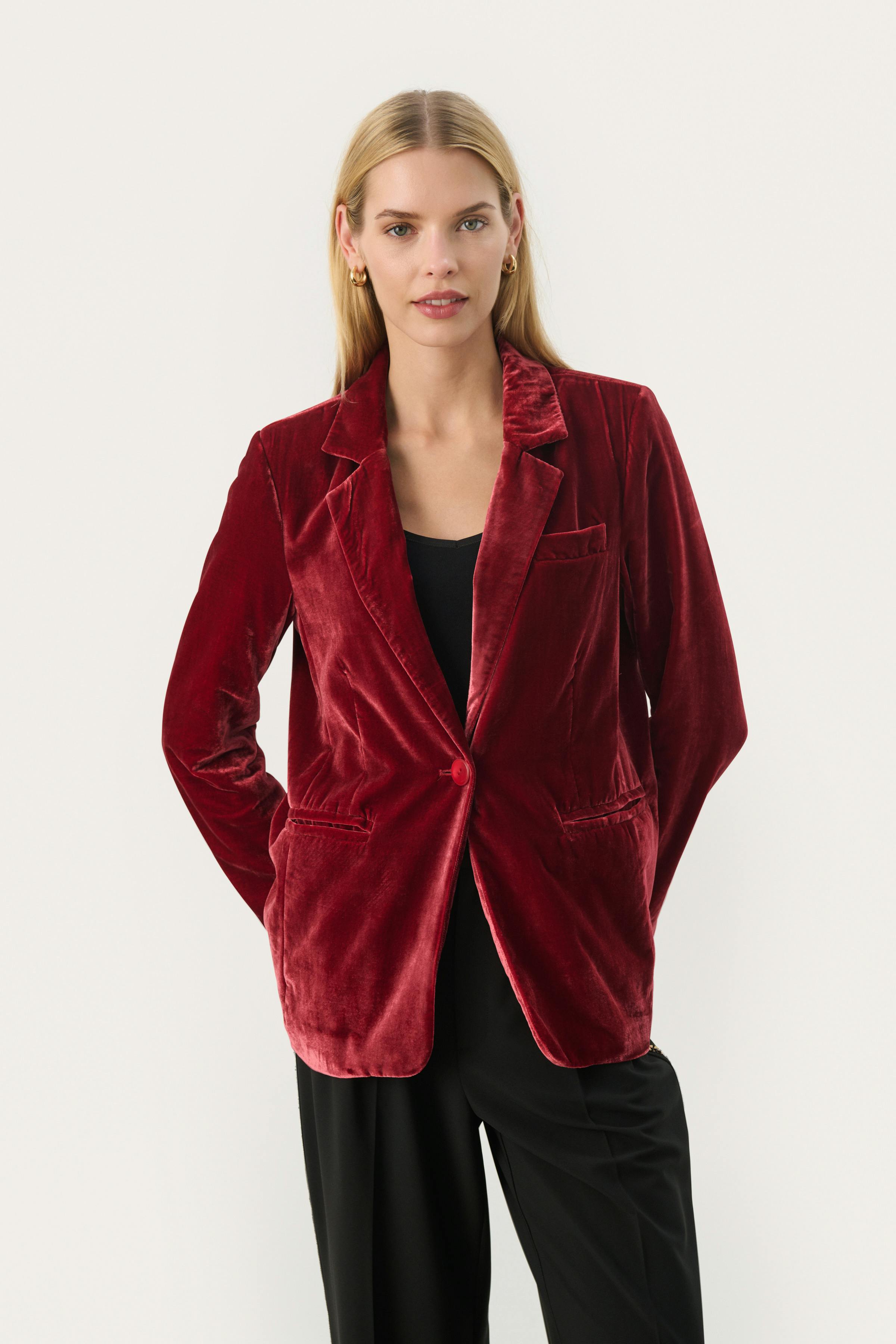 LorettaPW Velvet Blazer LOOKBOOK FRONT 30308865-191653