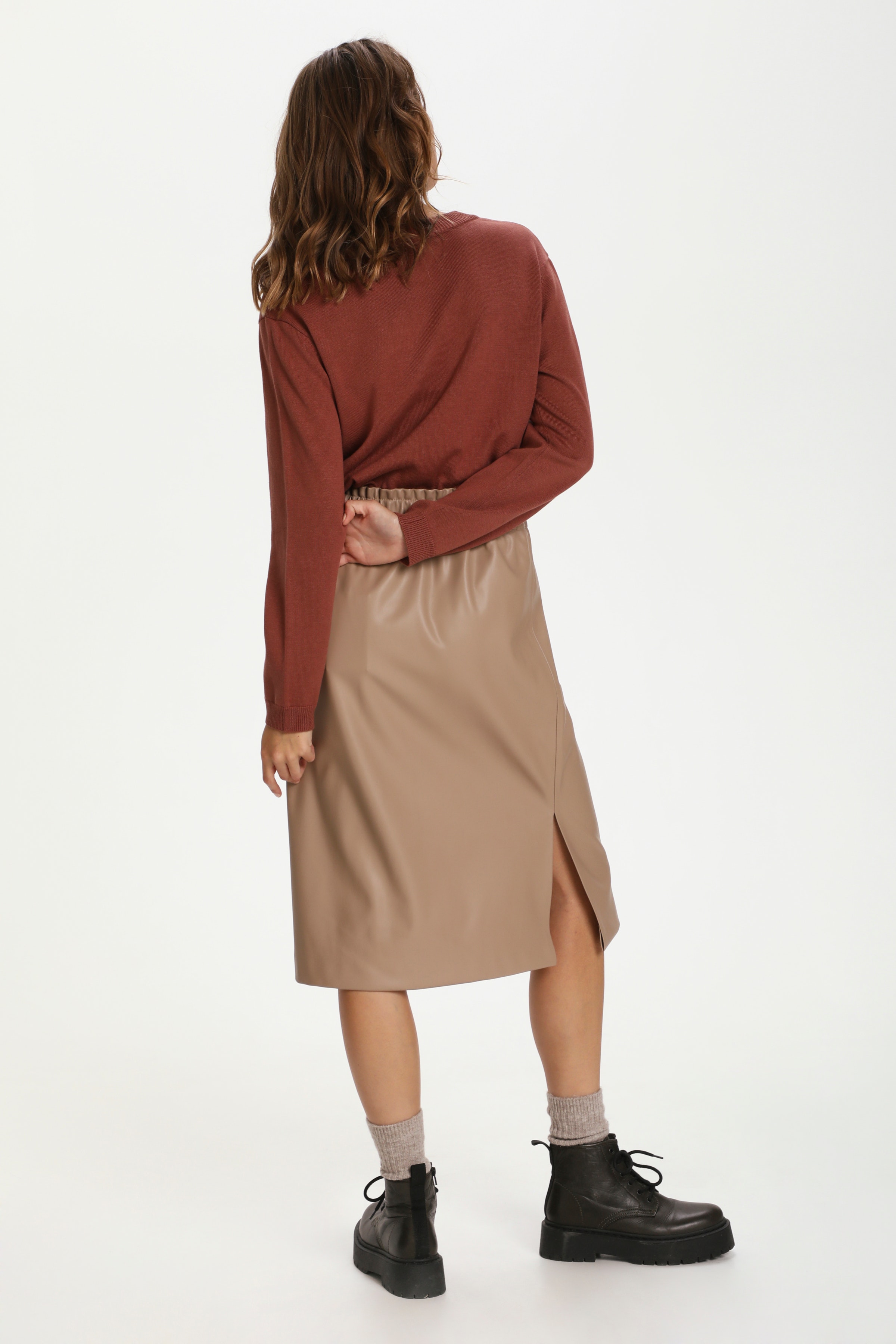 Stickad tröja LOOKBOOK BACK 30511309-171424