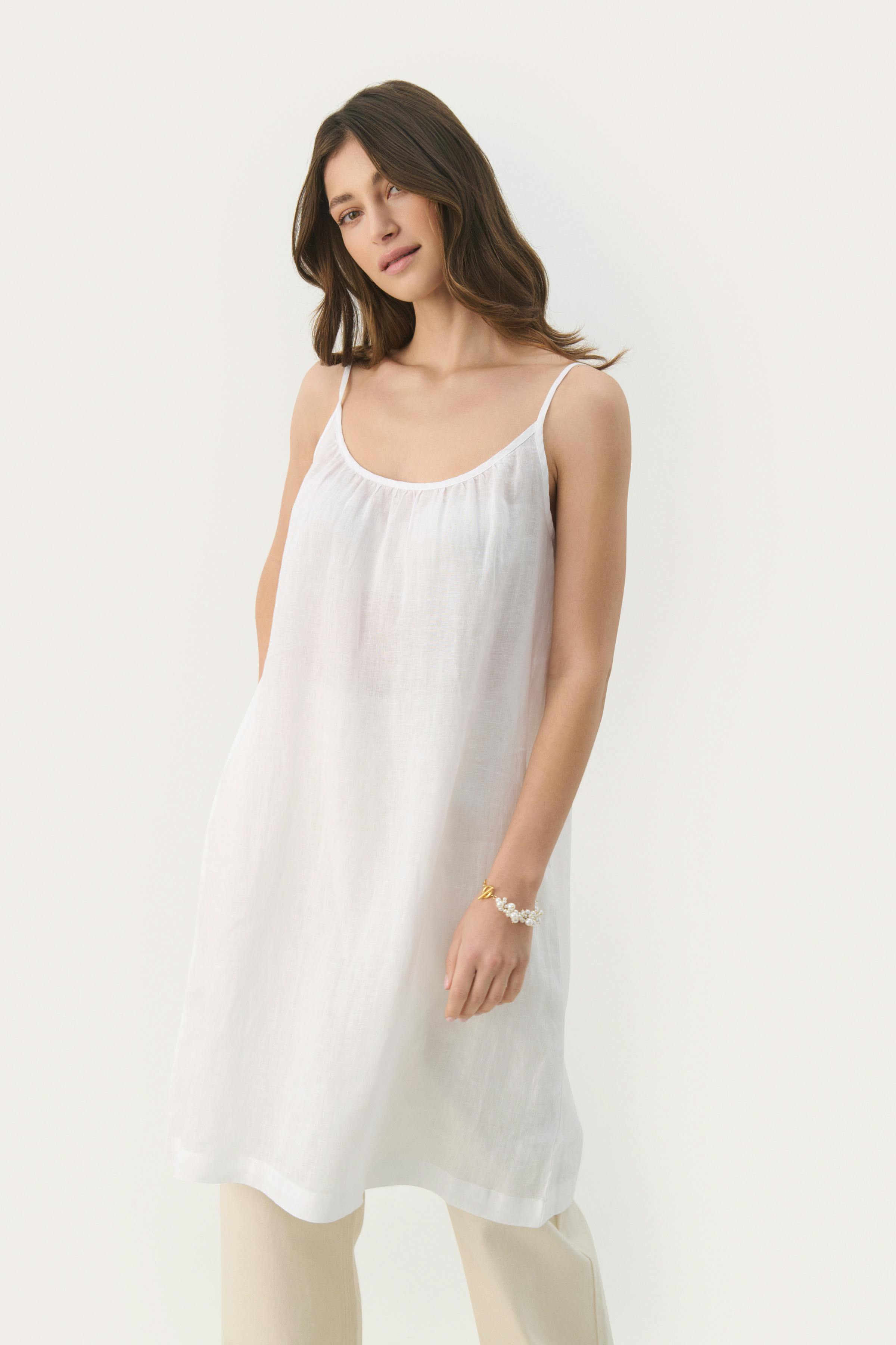 AlexianaPW Short linen dress LOOKBOOK FRONT 30308057-110601