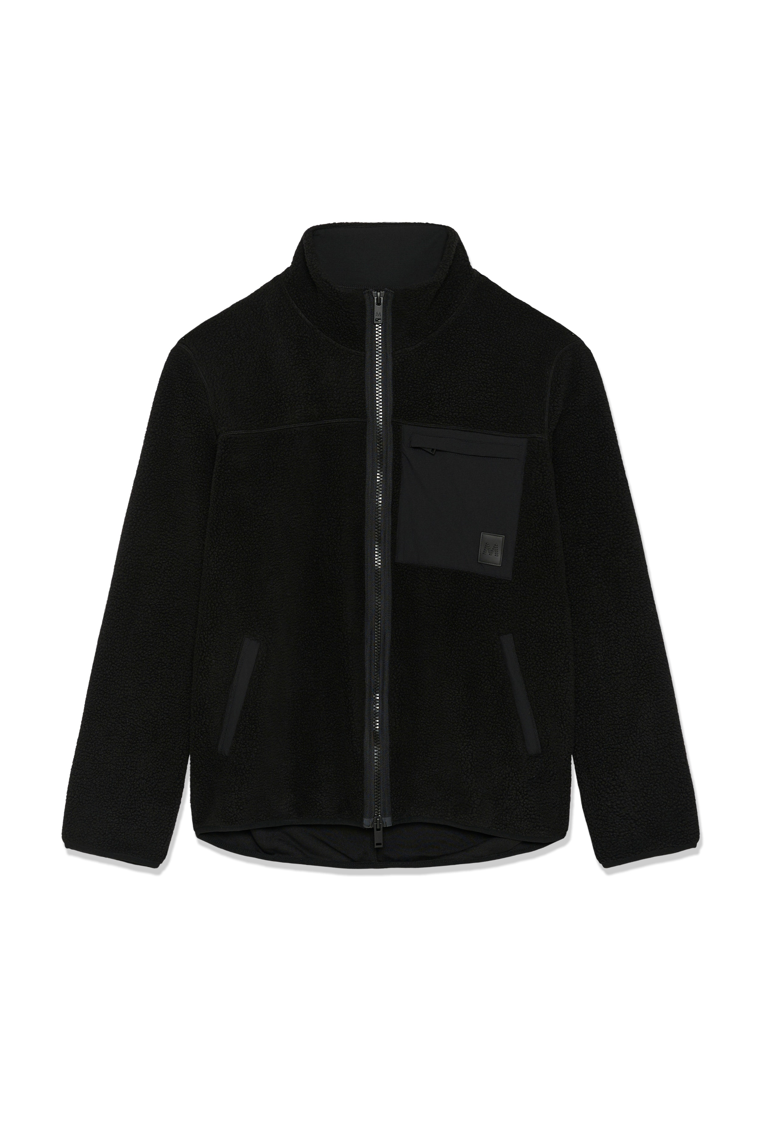 MAisaac Fleece Cardigan PACK FRONT 30206235-300275