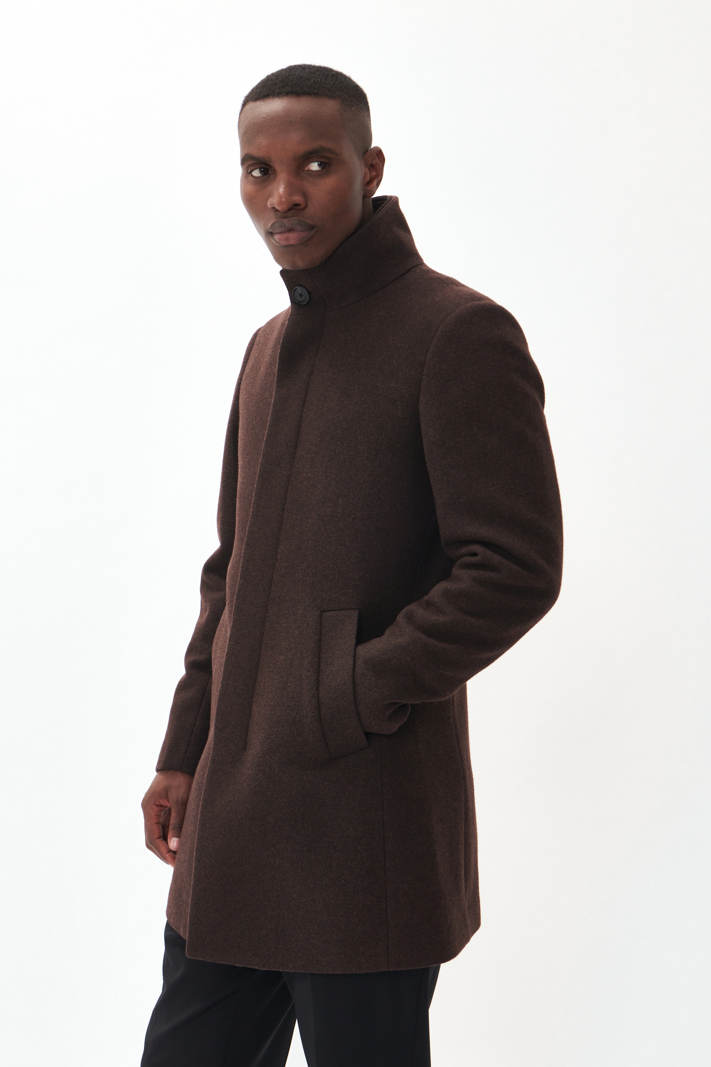 Harvey Wool Coat LOCATION NONE 30203845-191103