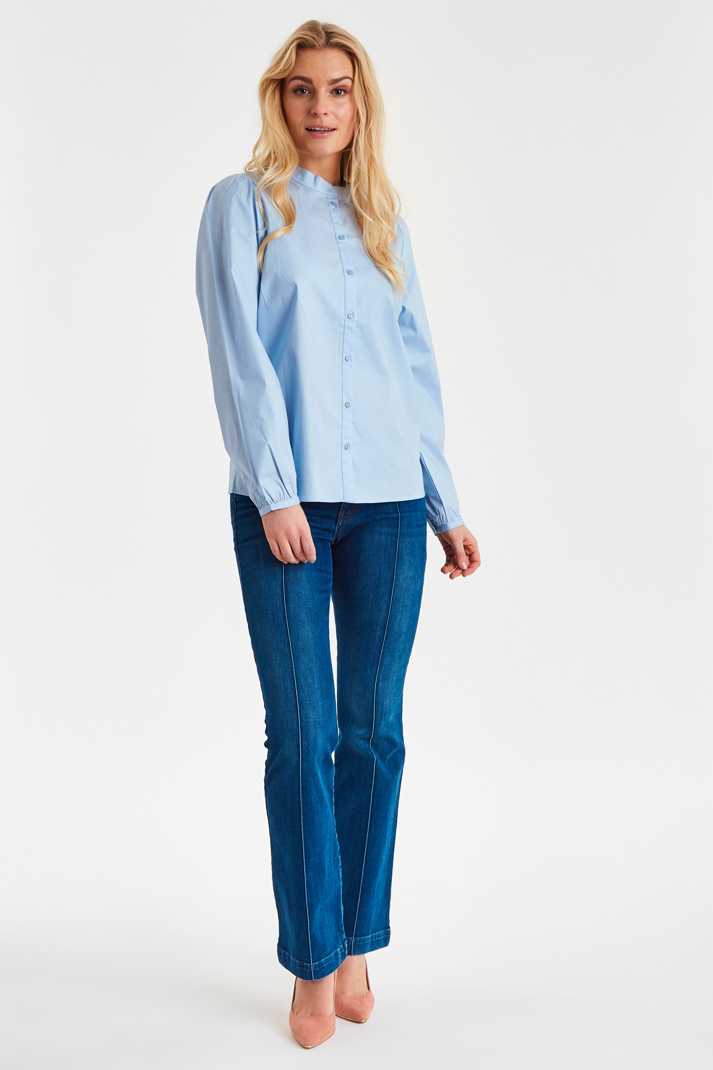 Langermet bluse LOOKBOOK FRONT 20402953-41402
