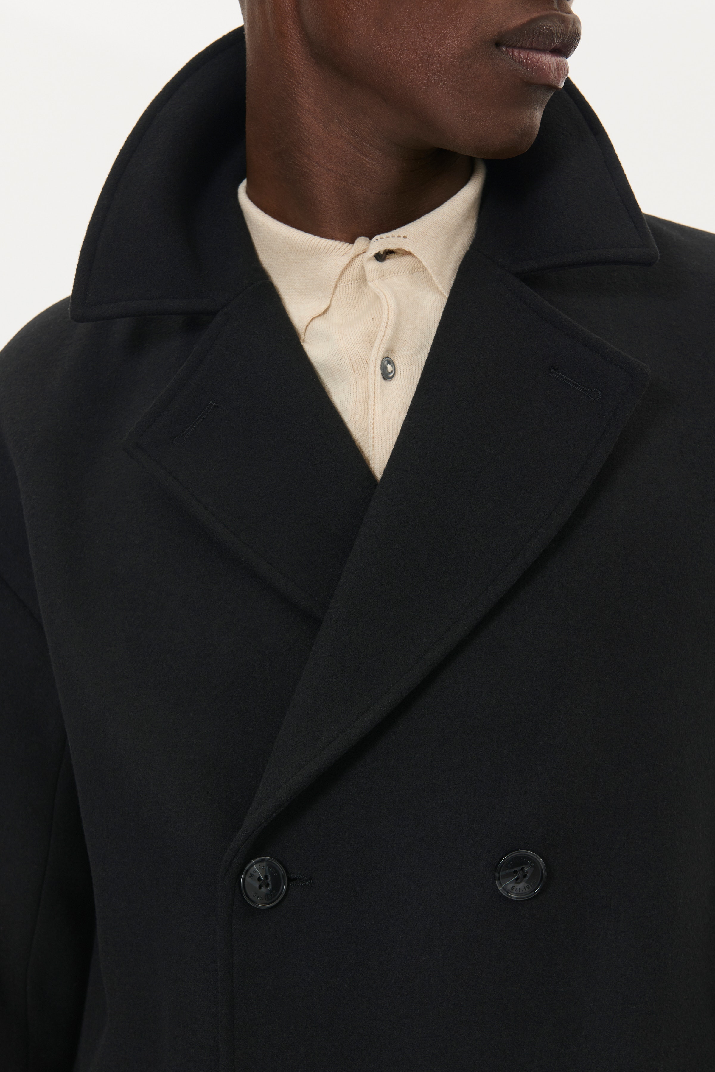 MABurnley Dobbelt­radet Uldfrakke LOOKBOOK DETAIL 30208858-300275