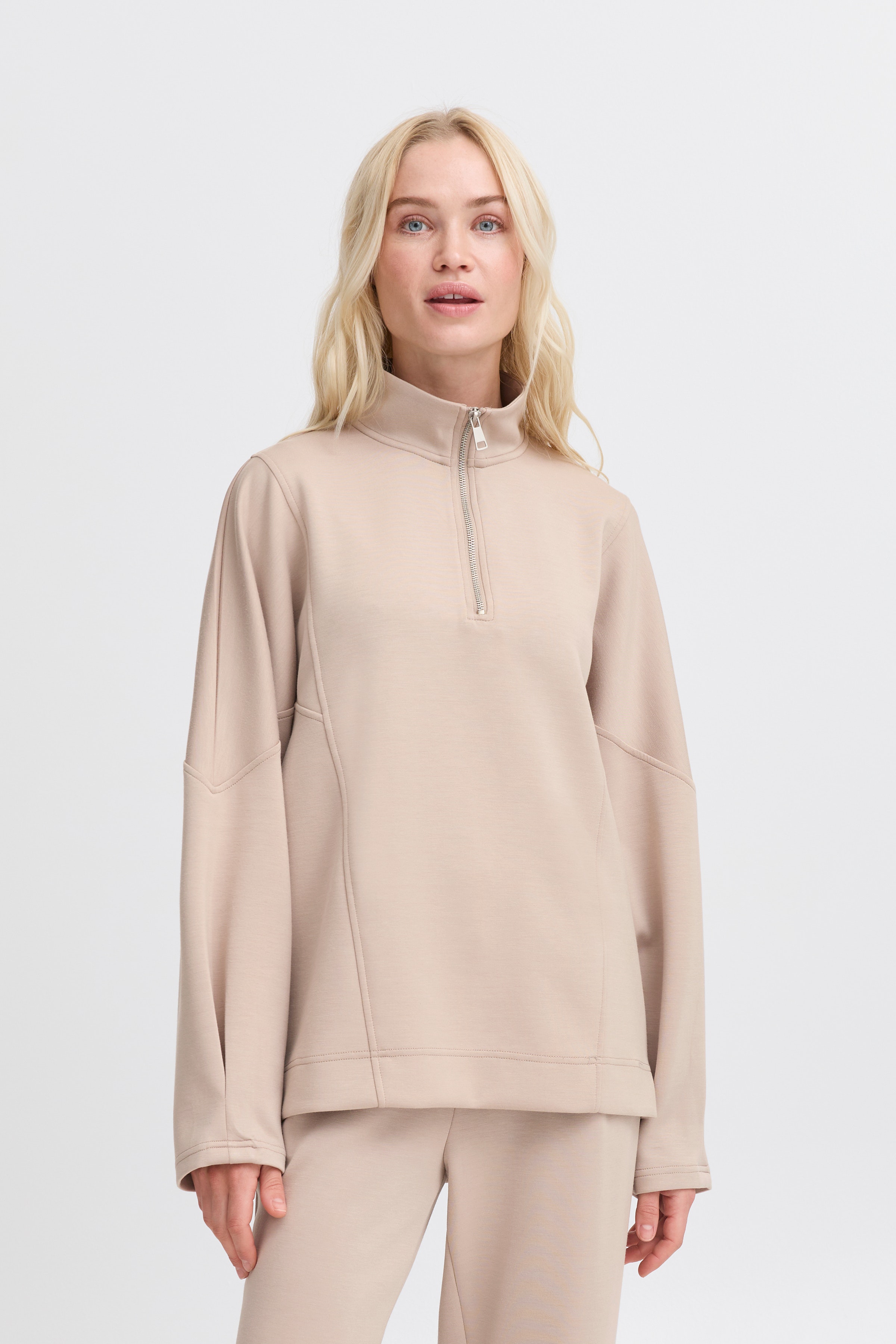 BYPUSTI Sweatshirt LOOKBOOK FRONT 20818057-161305