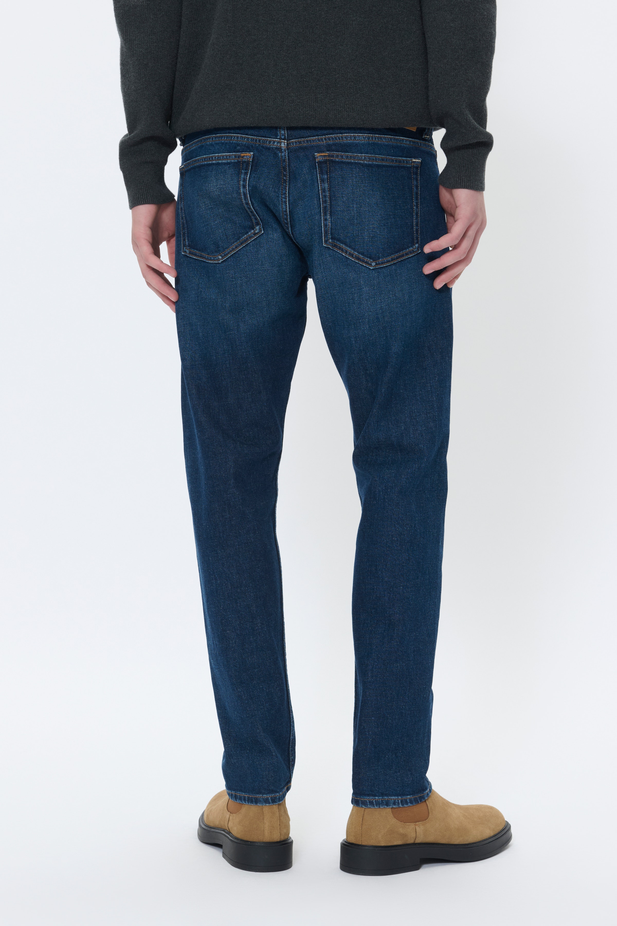 MAJake Heritage Denim-Hose LOOKBOOK BACK 30208023-303778