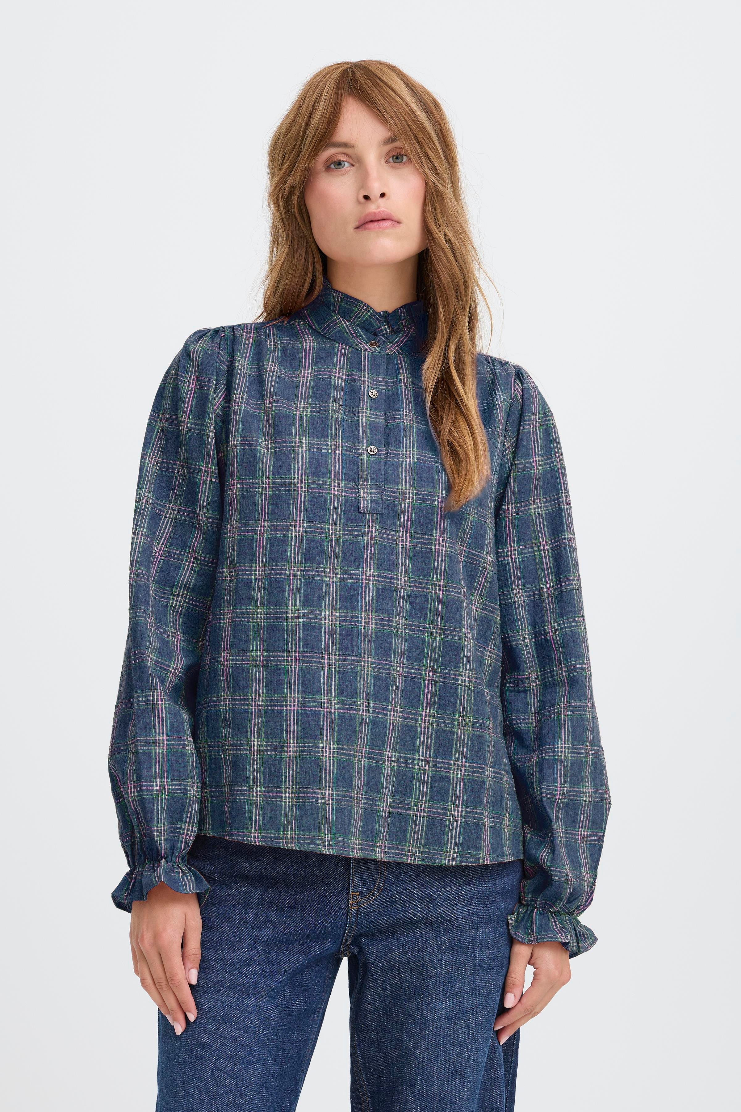 PZSHELLY Bluse LOOKBOOK FRONT 50210340-194020
