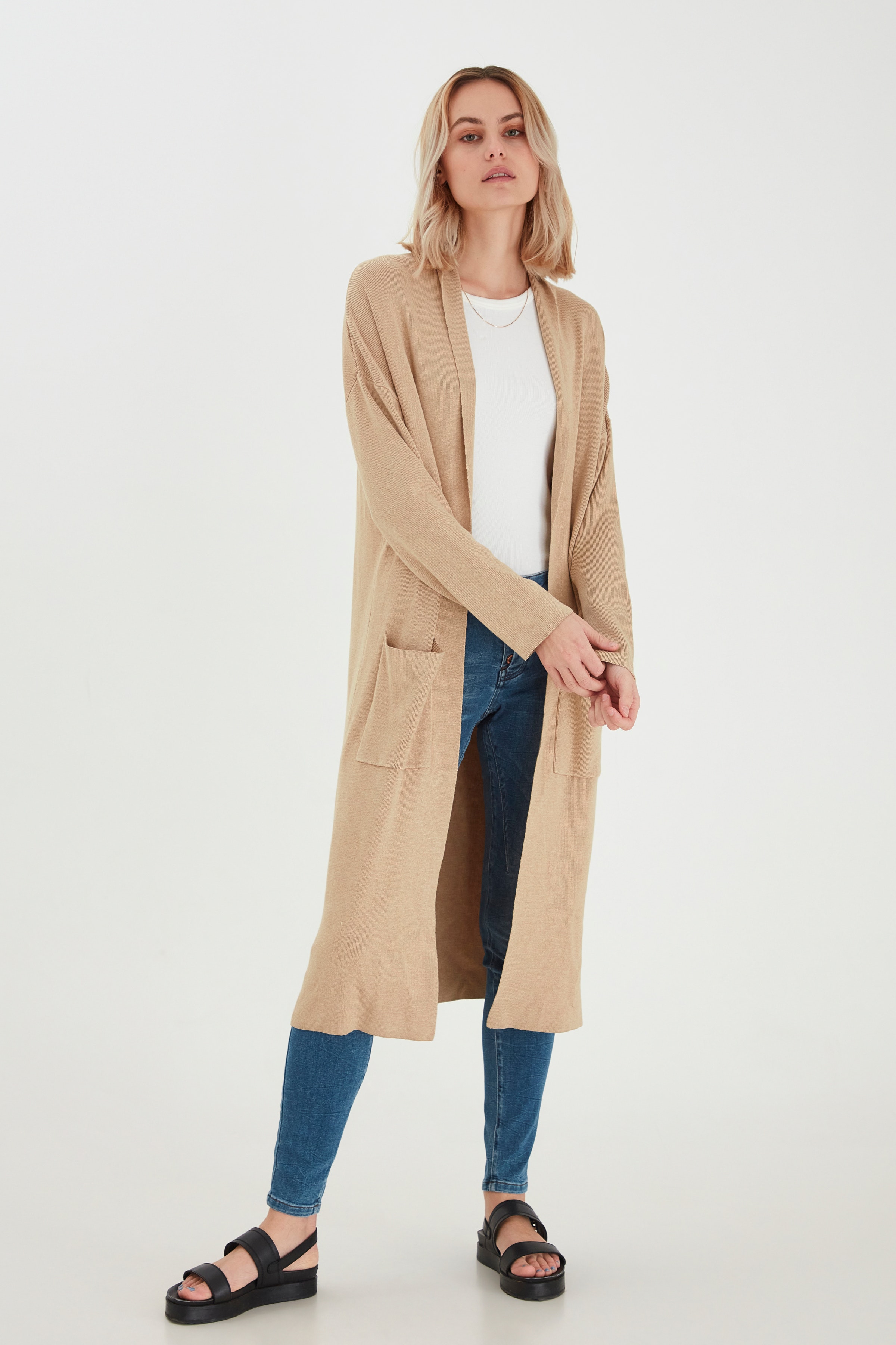 Strikket cardigan LOOKBOOK FRONT 50206084-1412081