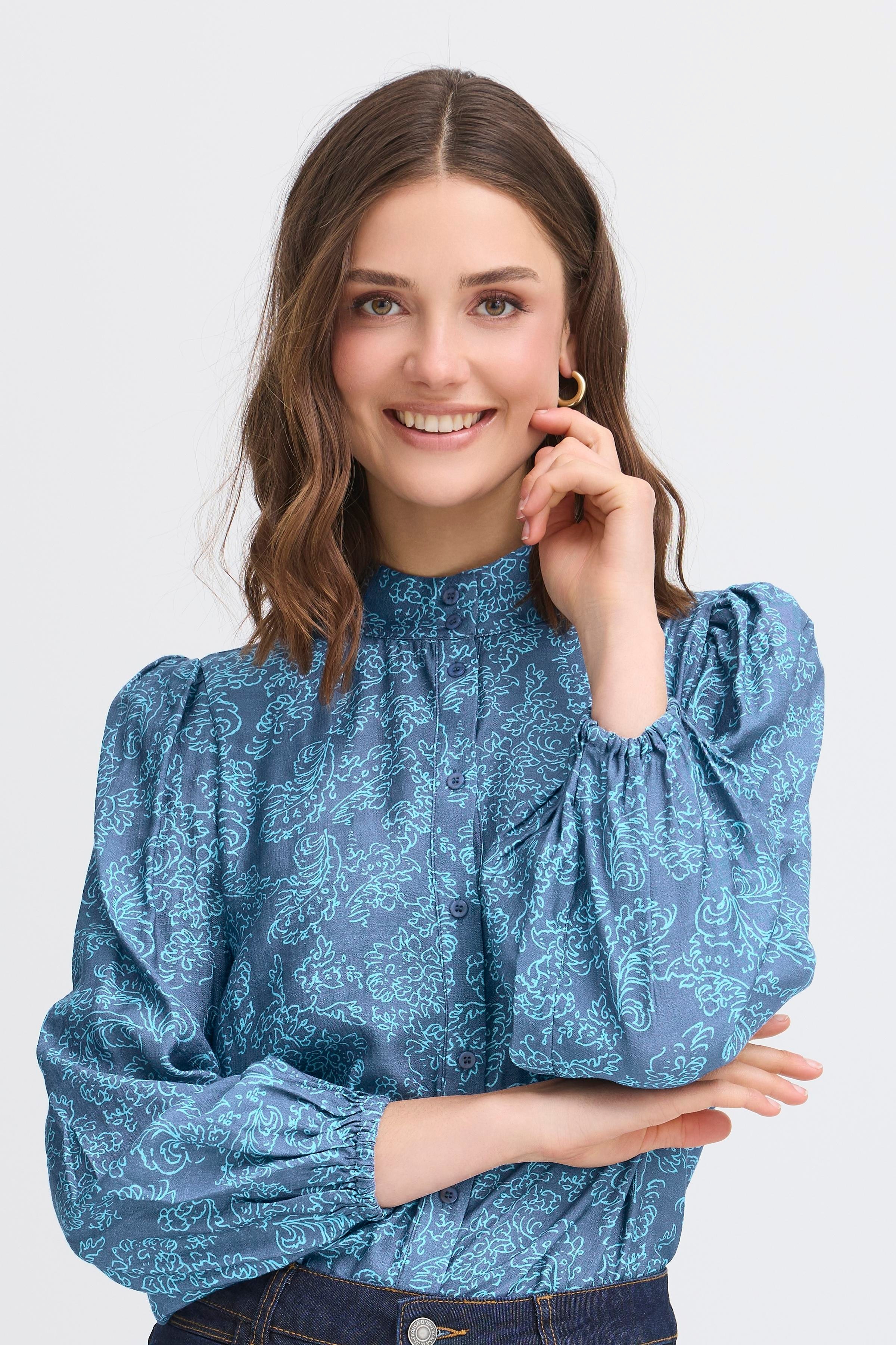 FRARIANA Skjorte LOOKBOOK FRONT 20616043-205107