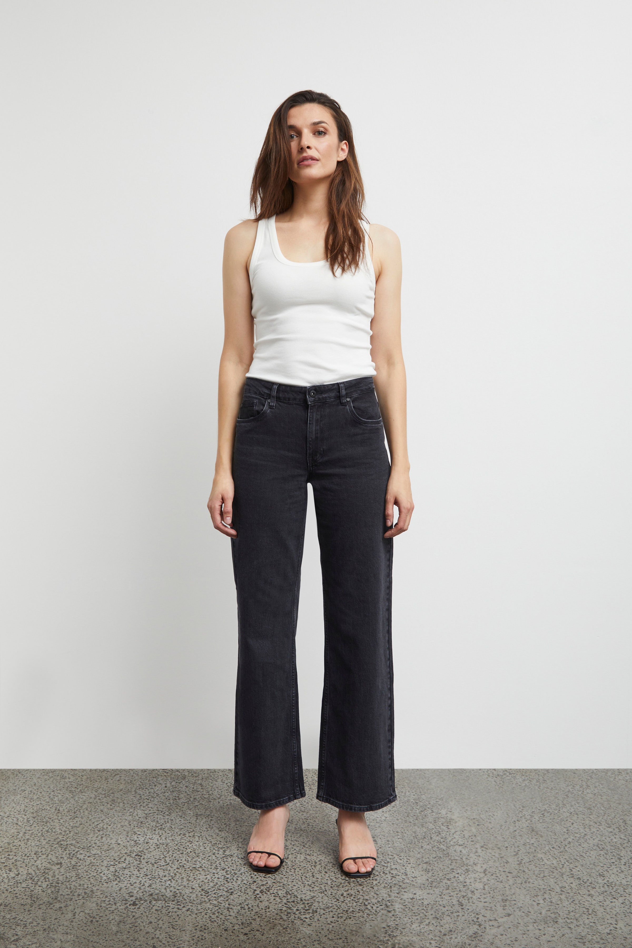 PZVEGA HW JEANS WIDE LEG LOCATION NONE 50207173-200004
