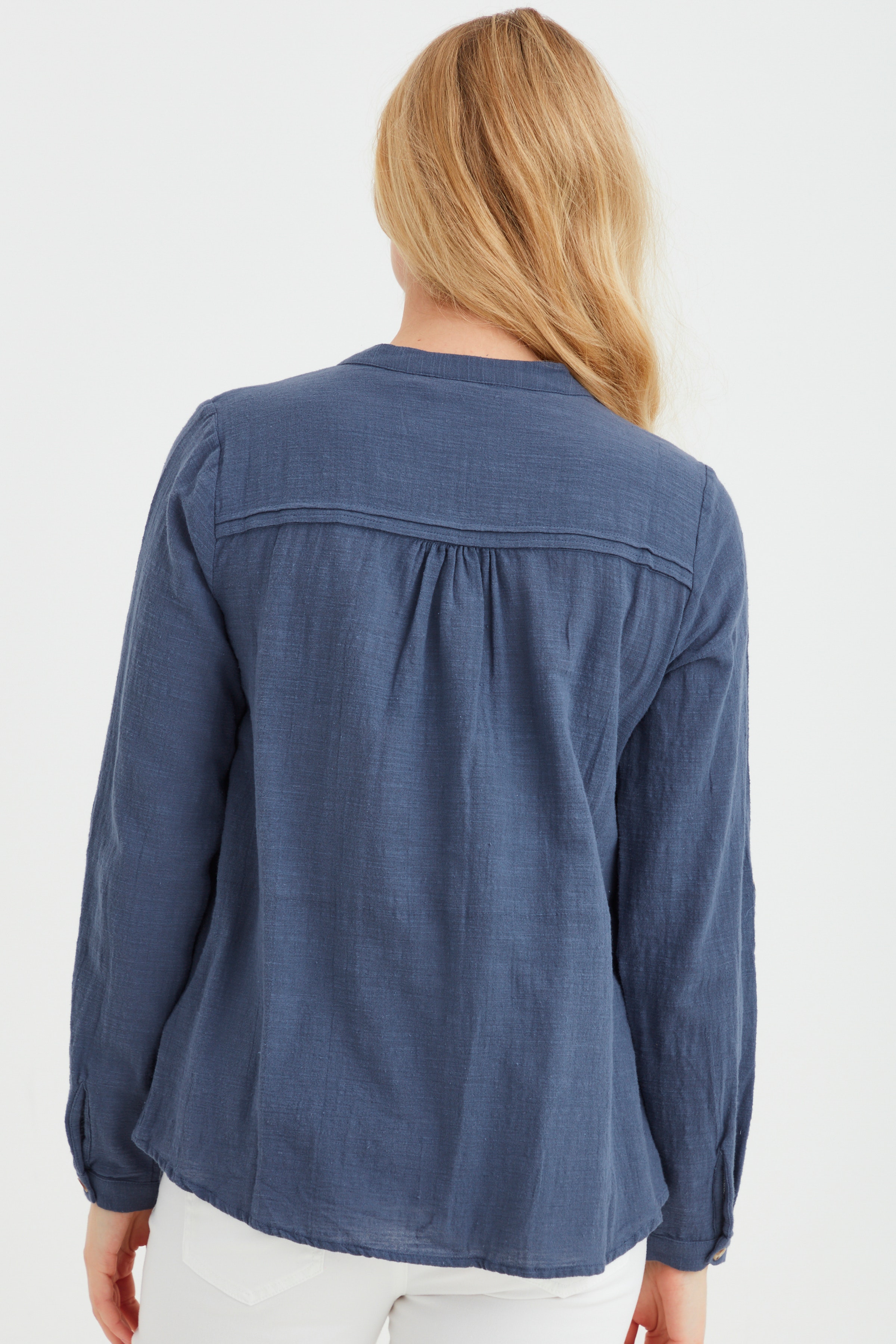 Blouse with short sleeve LOOKBOOK BACK 20609688-193929