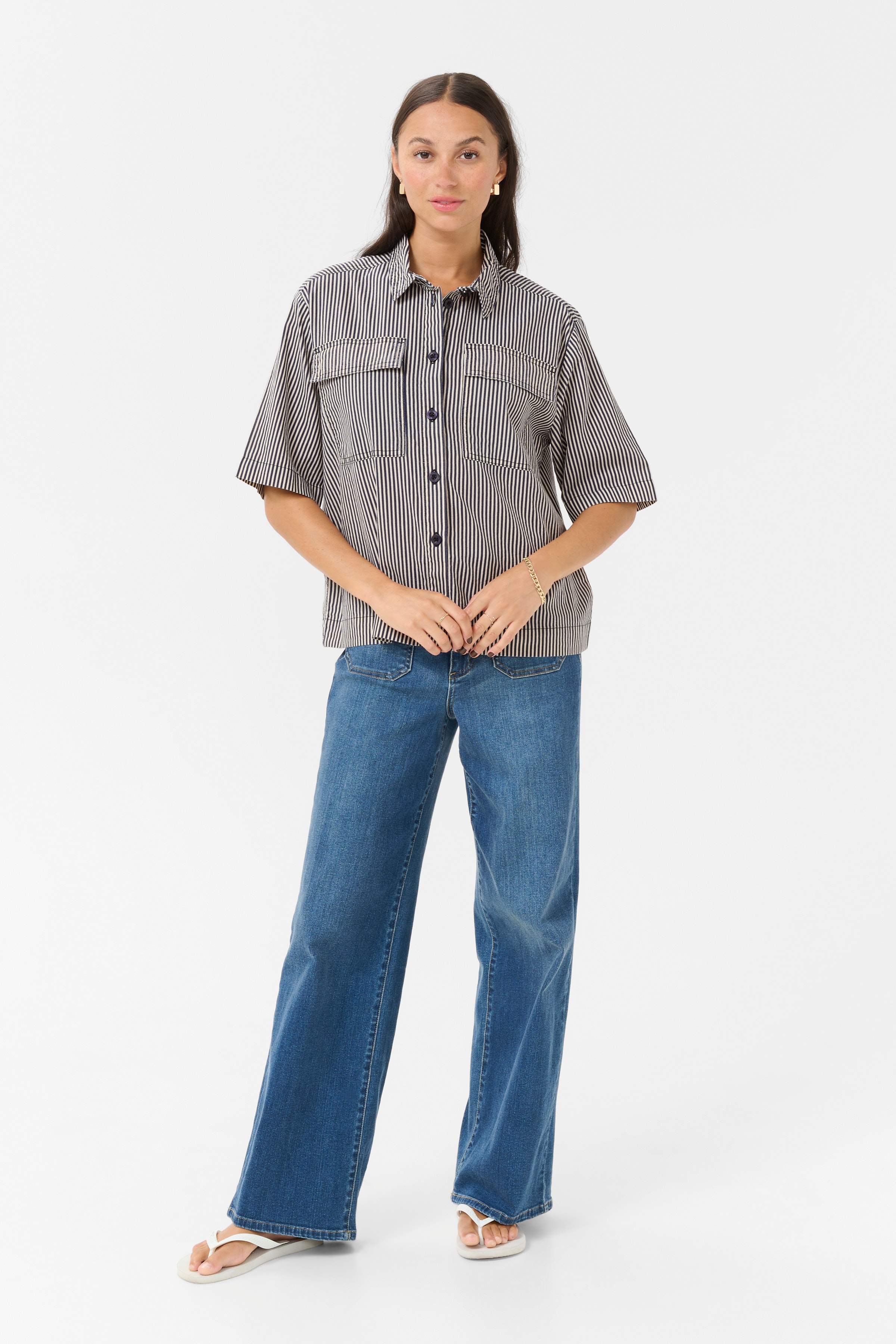 KAnaya Skjorte LOOKBOOK FRONT 10510106-106298