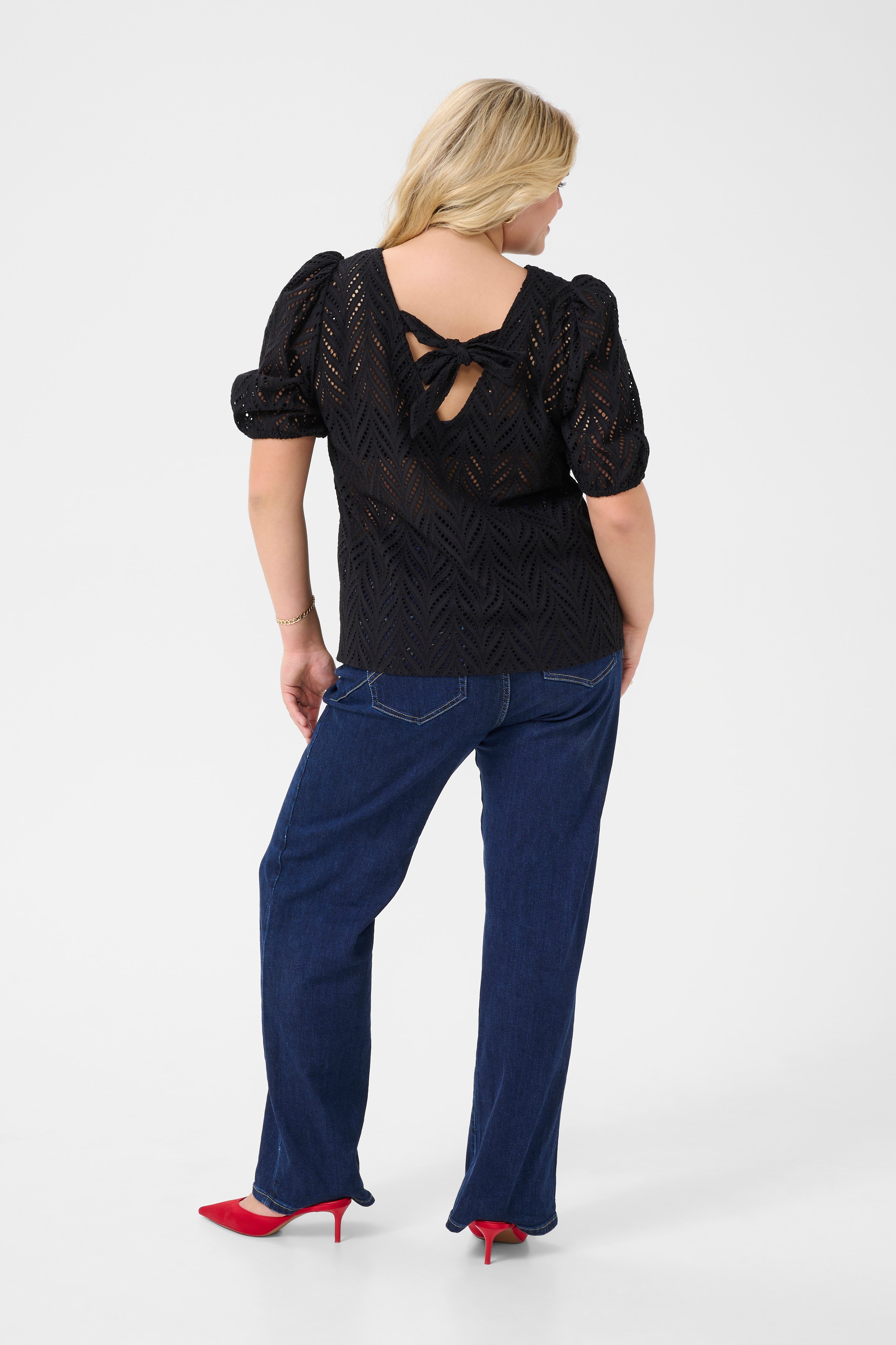KCmasia Bluse LOOKBOOK BACK 10583390-100121
