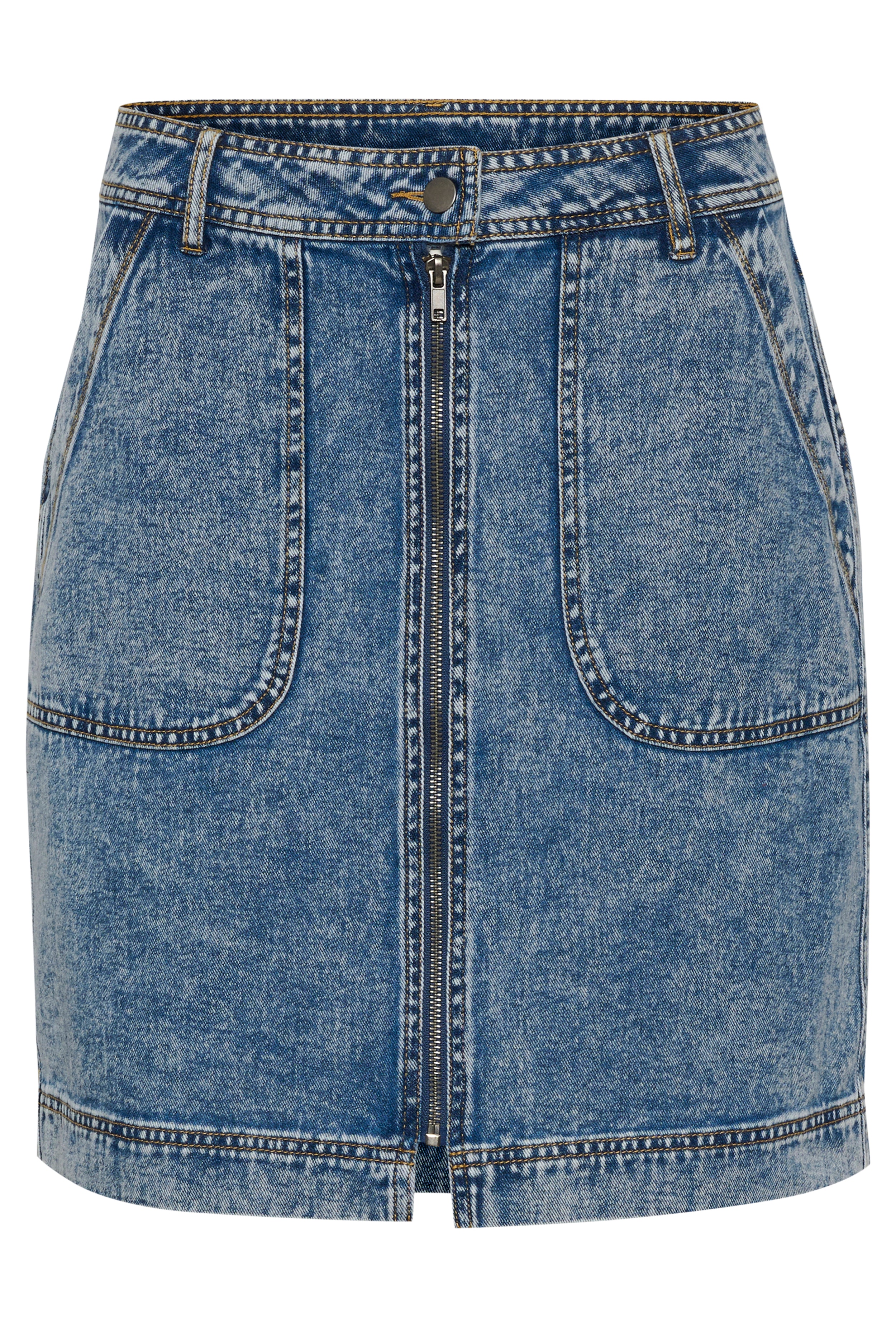 KAsidsel Denim Skjørt PACK FRONT 10508346-103166