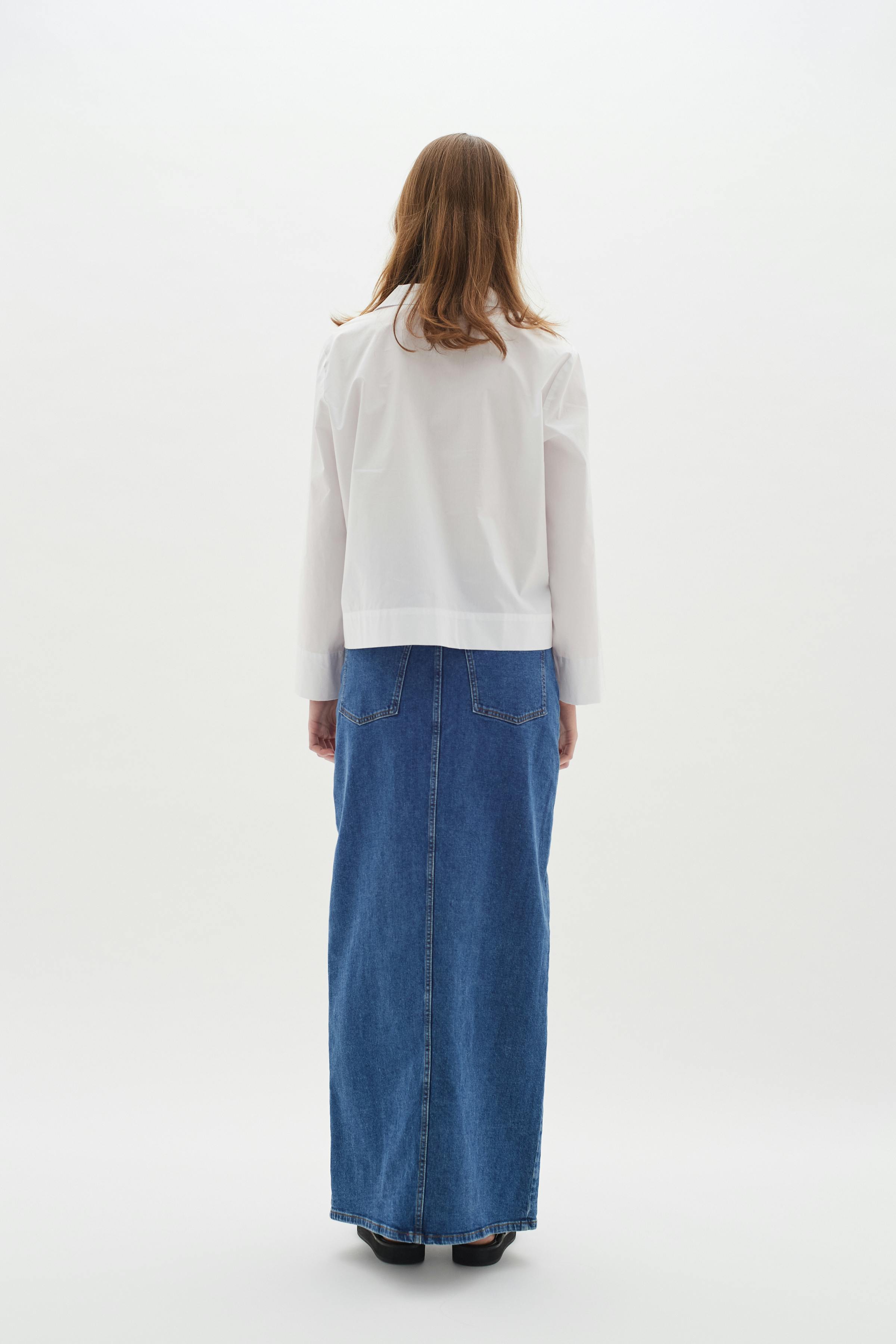 PheifferIW Long Denim Skirt LOOKBOOK BACK 30109258-301979