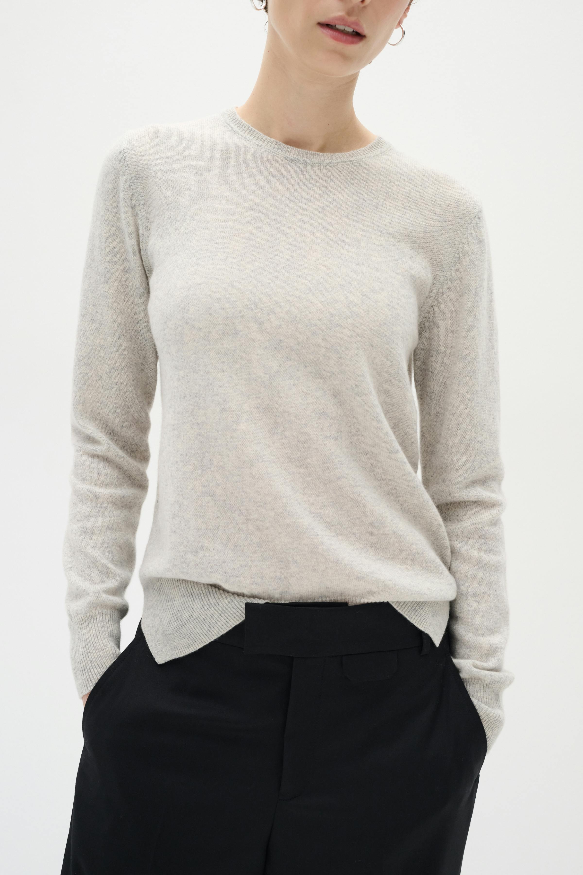 LukkaIW Crew-neck Kasjmier Pullover LOOKBOOK DETAIL 30107629-10045