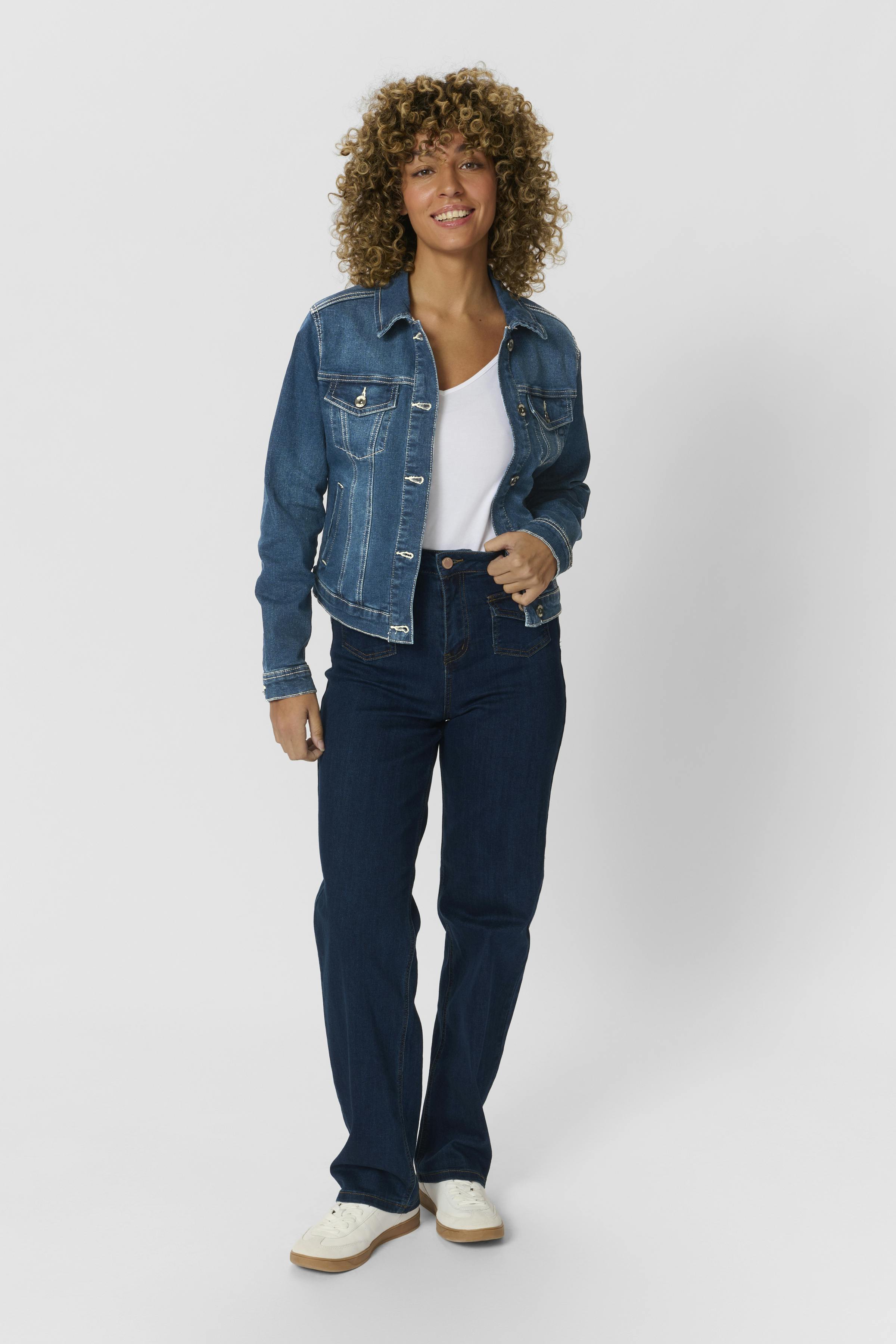 CRLisa Denimjas LOOKBOOK FRONT 10650245-62505