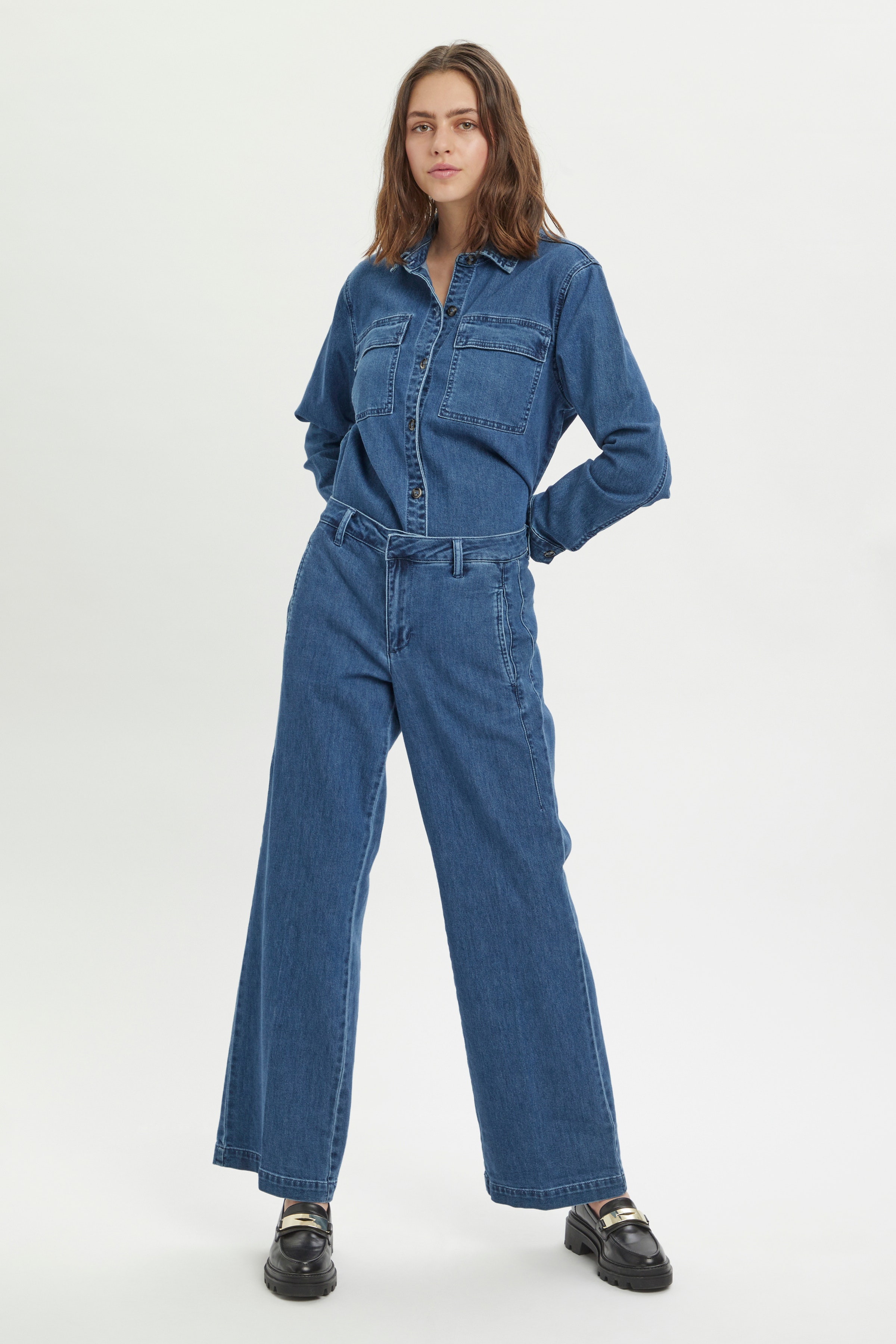 Casual byxor LOOKBOOK FRONT 10703508-100053